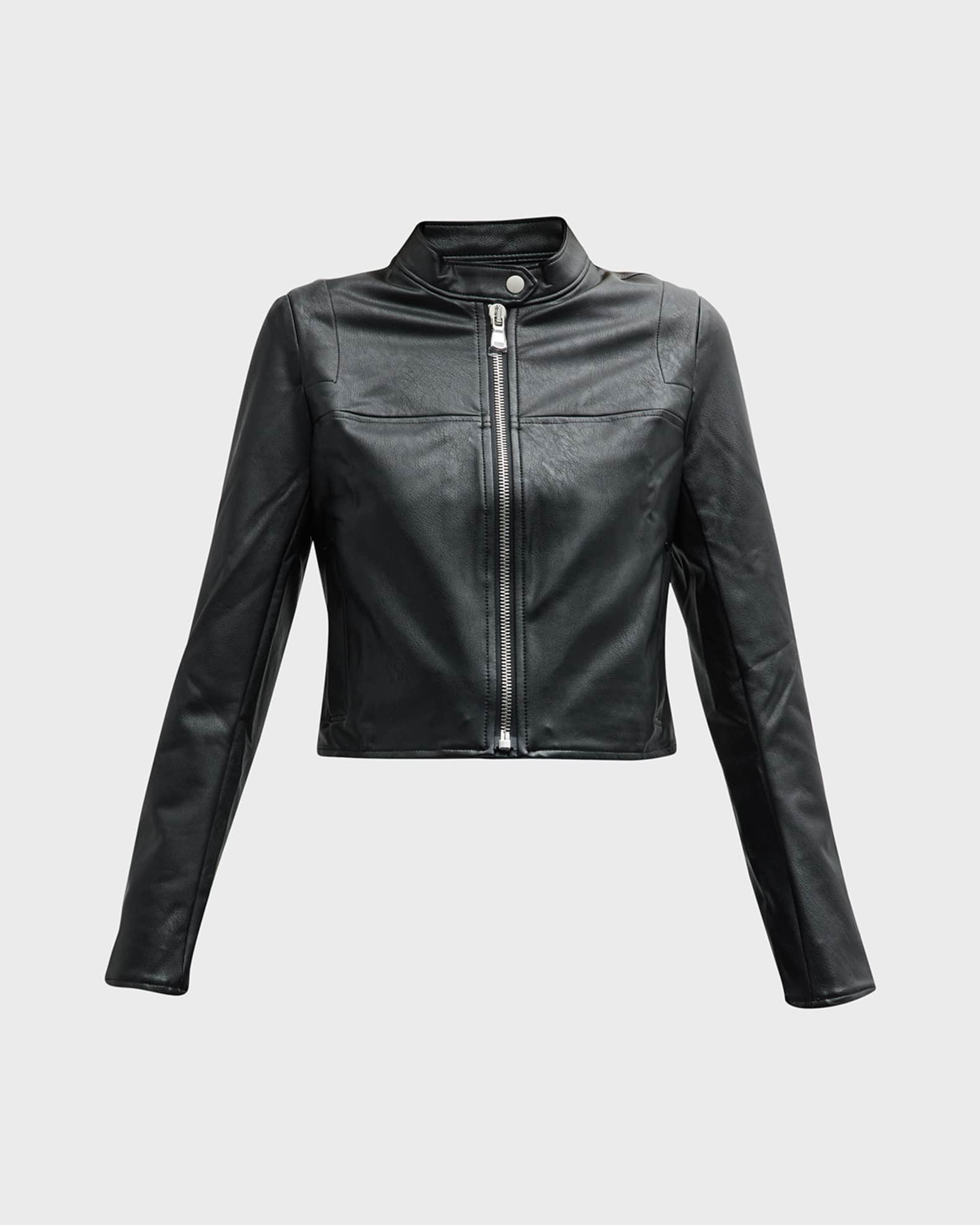 Spanx Leather-Like Moto Jacket | Neiman Marcus