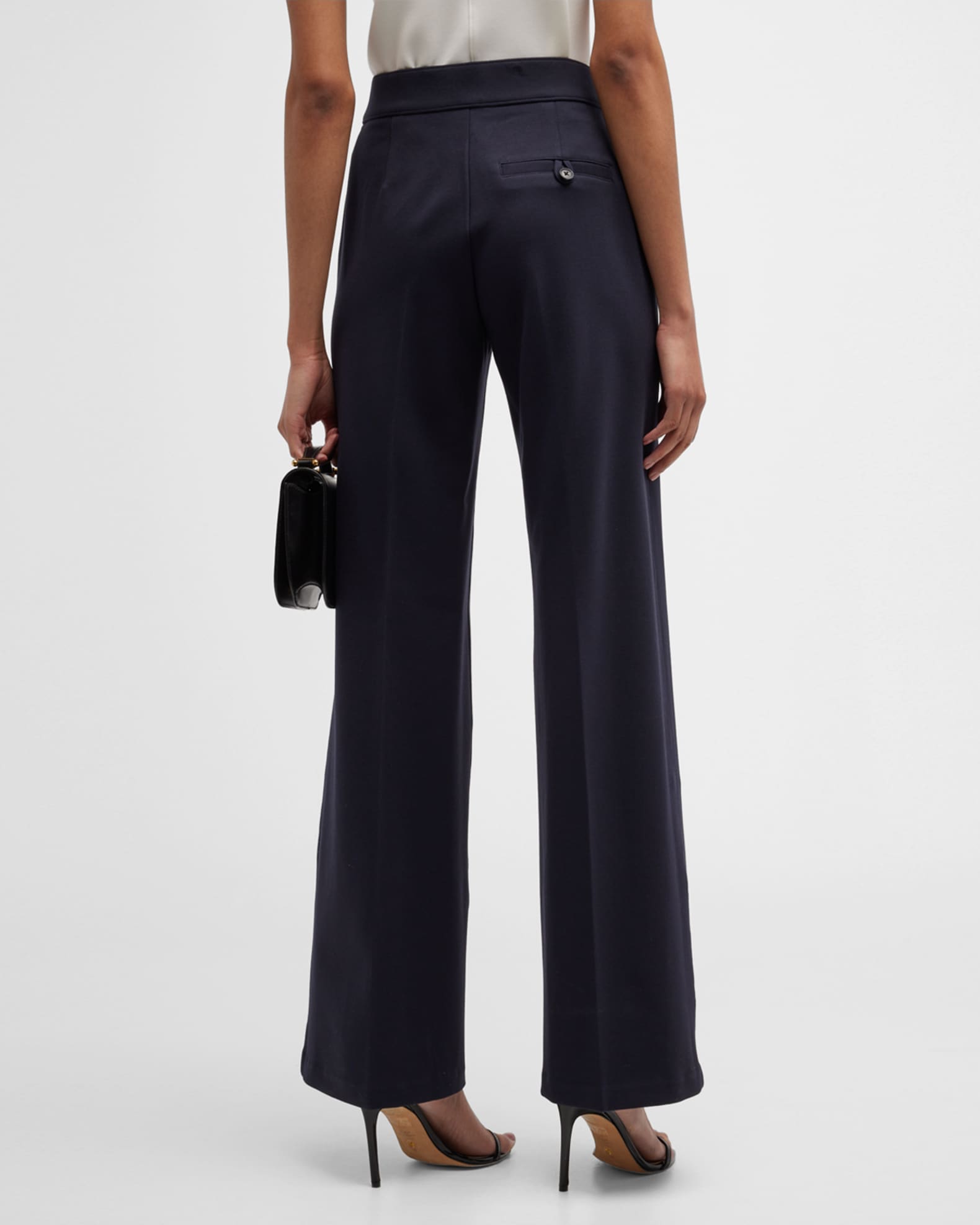 Spanx The Perfect Wide-Leg Stretch Pants | Neiman Marcus
