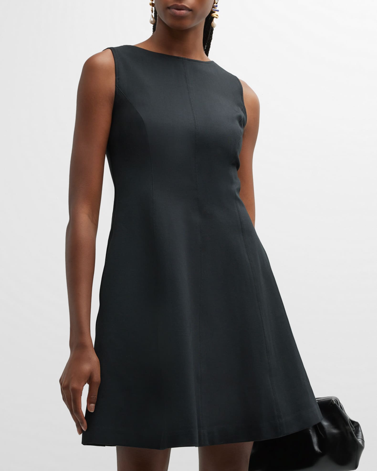 Spanx Perfect Sleeveless Fit &Flare Mini Dress Neiman Marcus