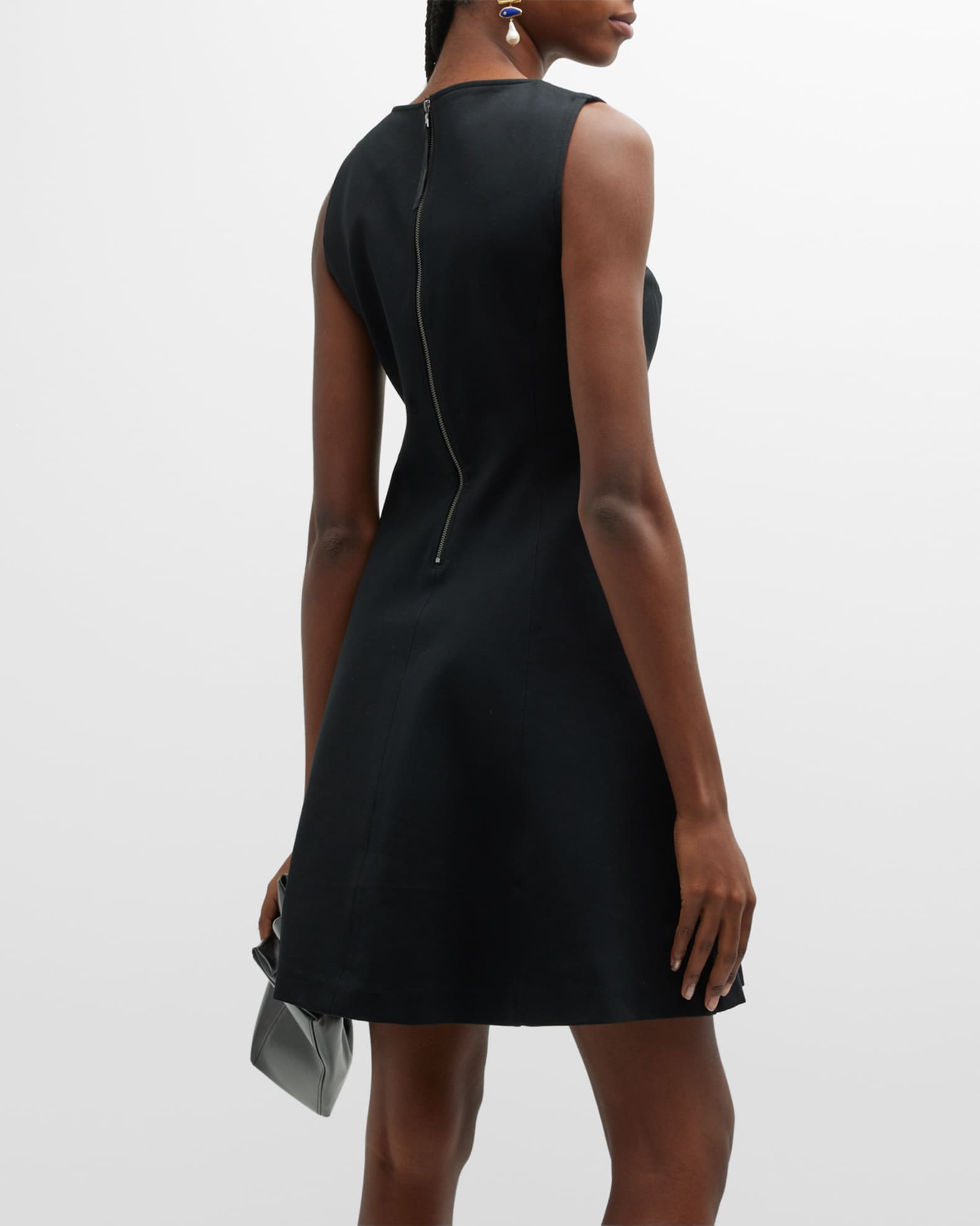 Spanx Perfect Sleeveless Fit -&-Flare Mini Dress | Neiman Marcus