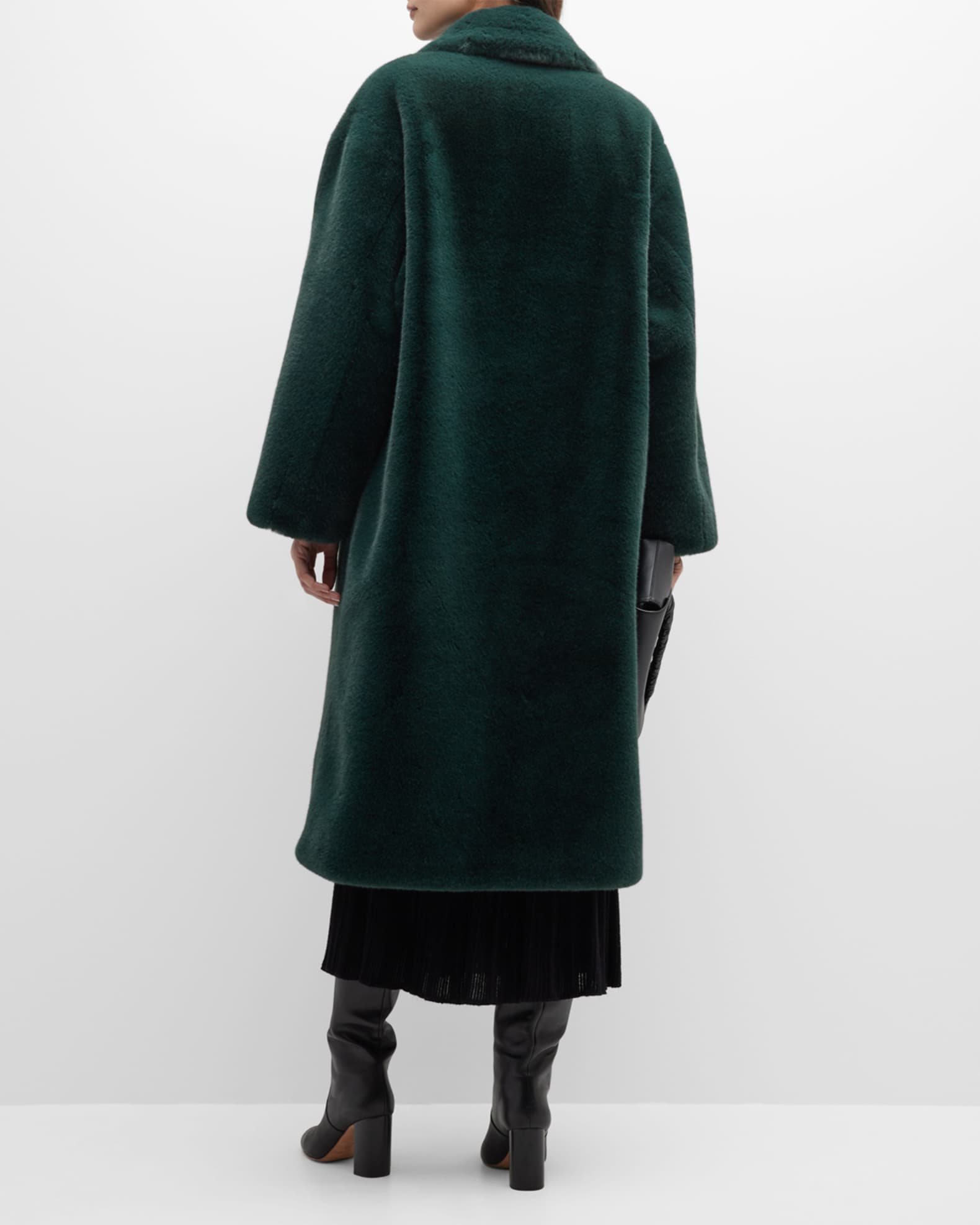 STAND Maria Faux Fur Teddy Coat Neiman Marcus