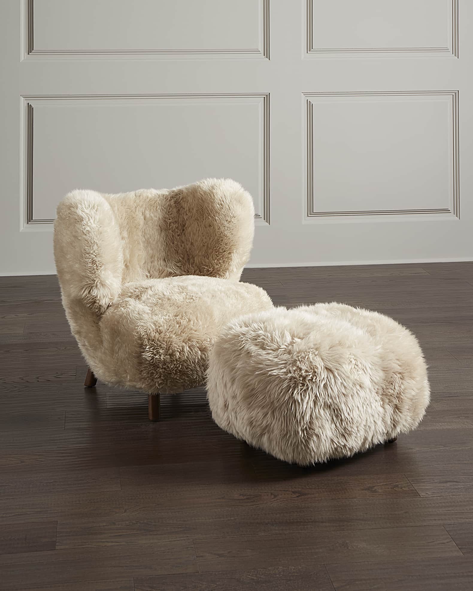 Anders Sheepskin Furniture Collection Neiman Marcus