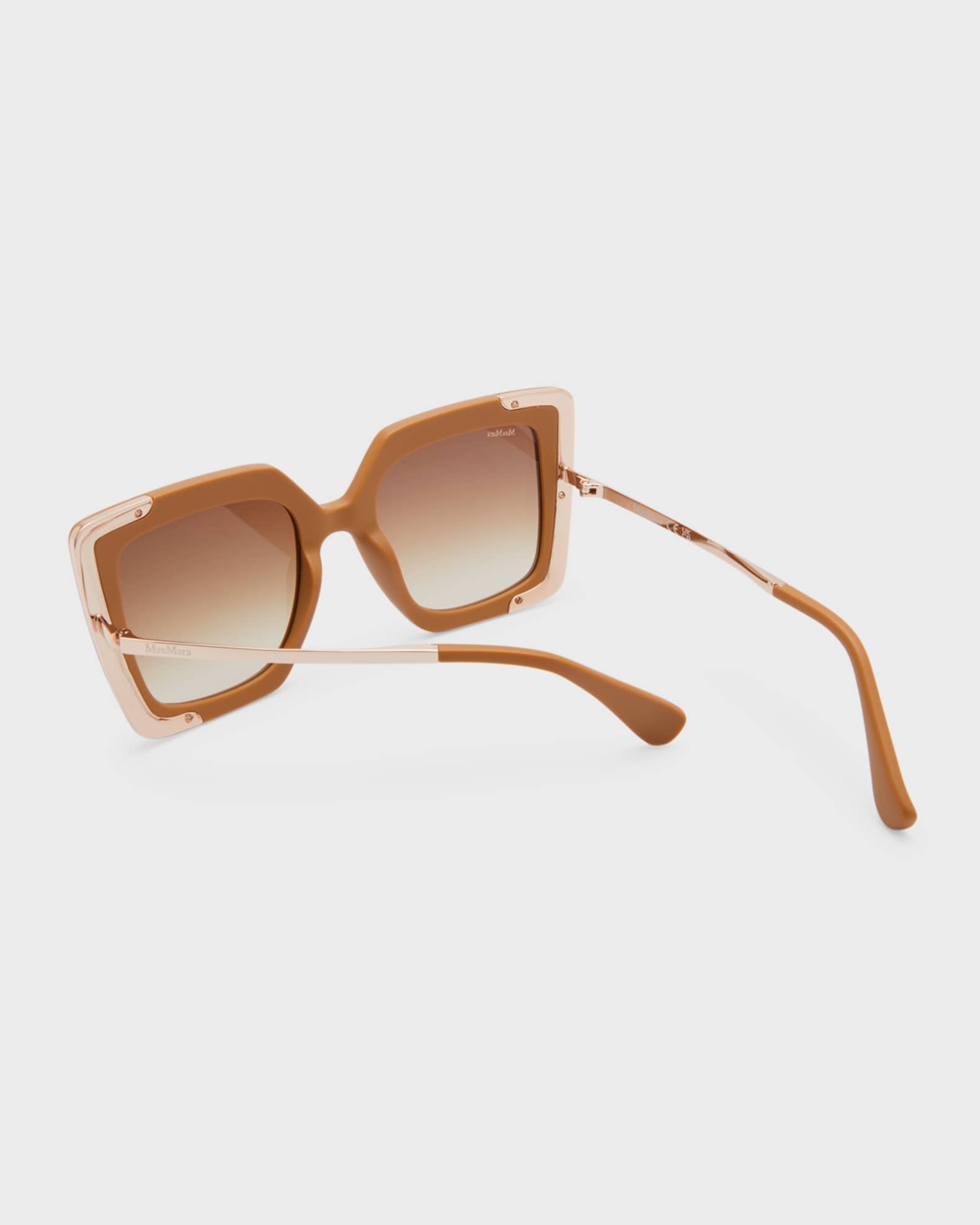 Max Mara Burgundy Acetate Glasses (Frames) main image 1