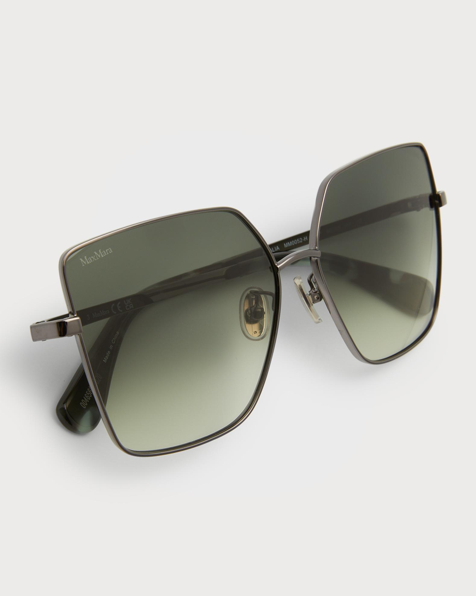Max Mara Silver Metal Sunglasses