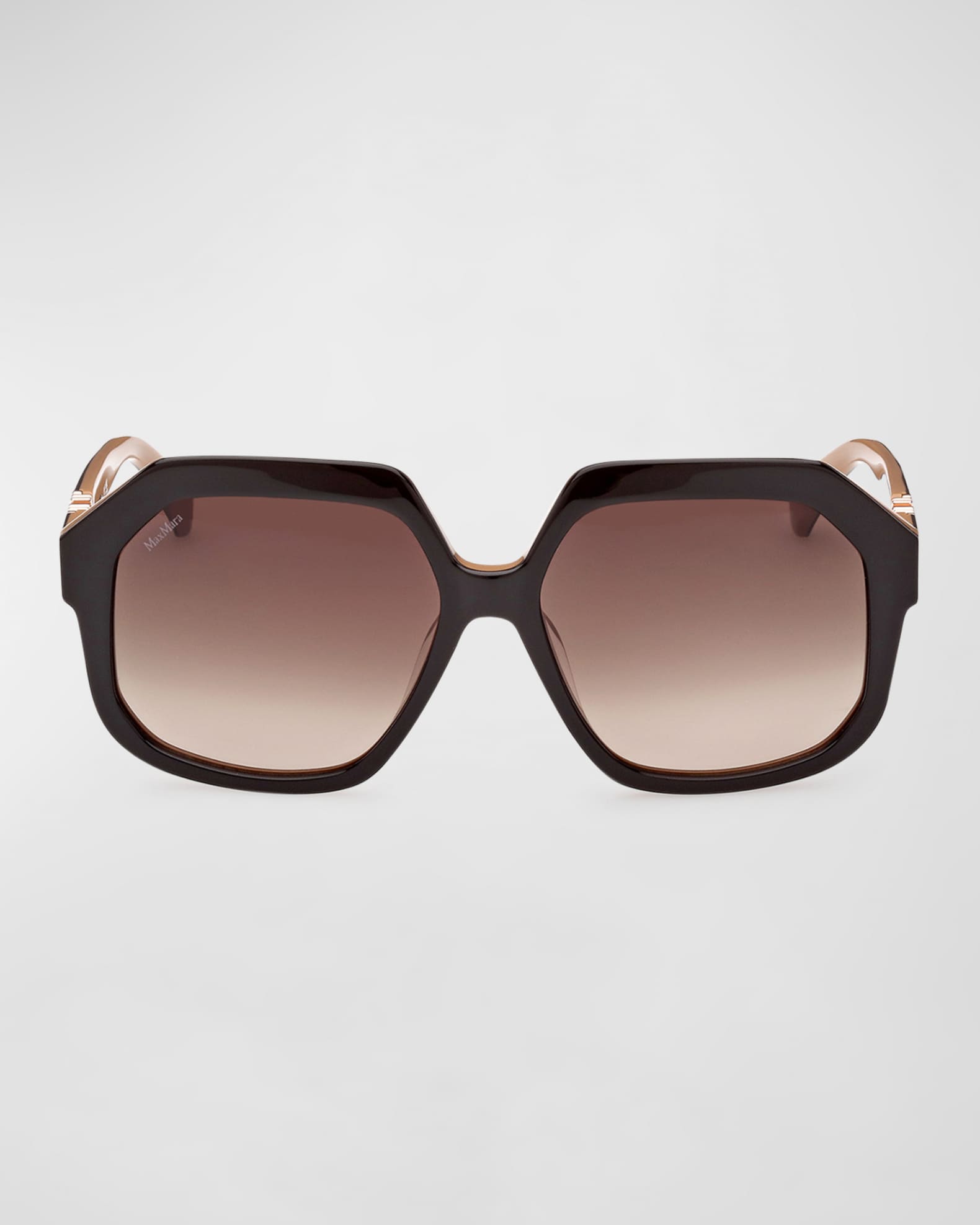 Max Mara Brown Acetate Sunglasses main image 0
