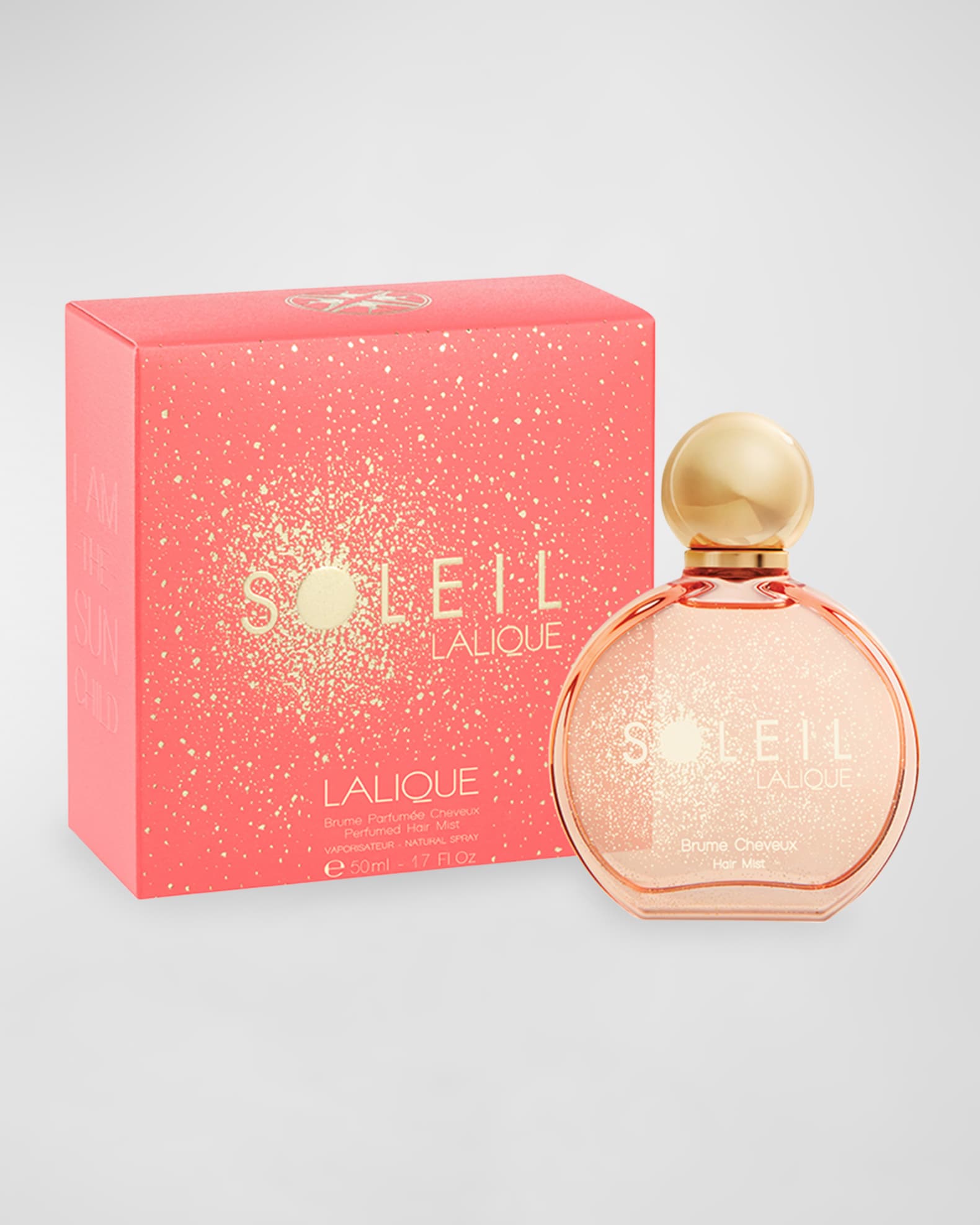 1.7 oz. Soleil Lalique Hair Mist Natural Spray 1