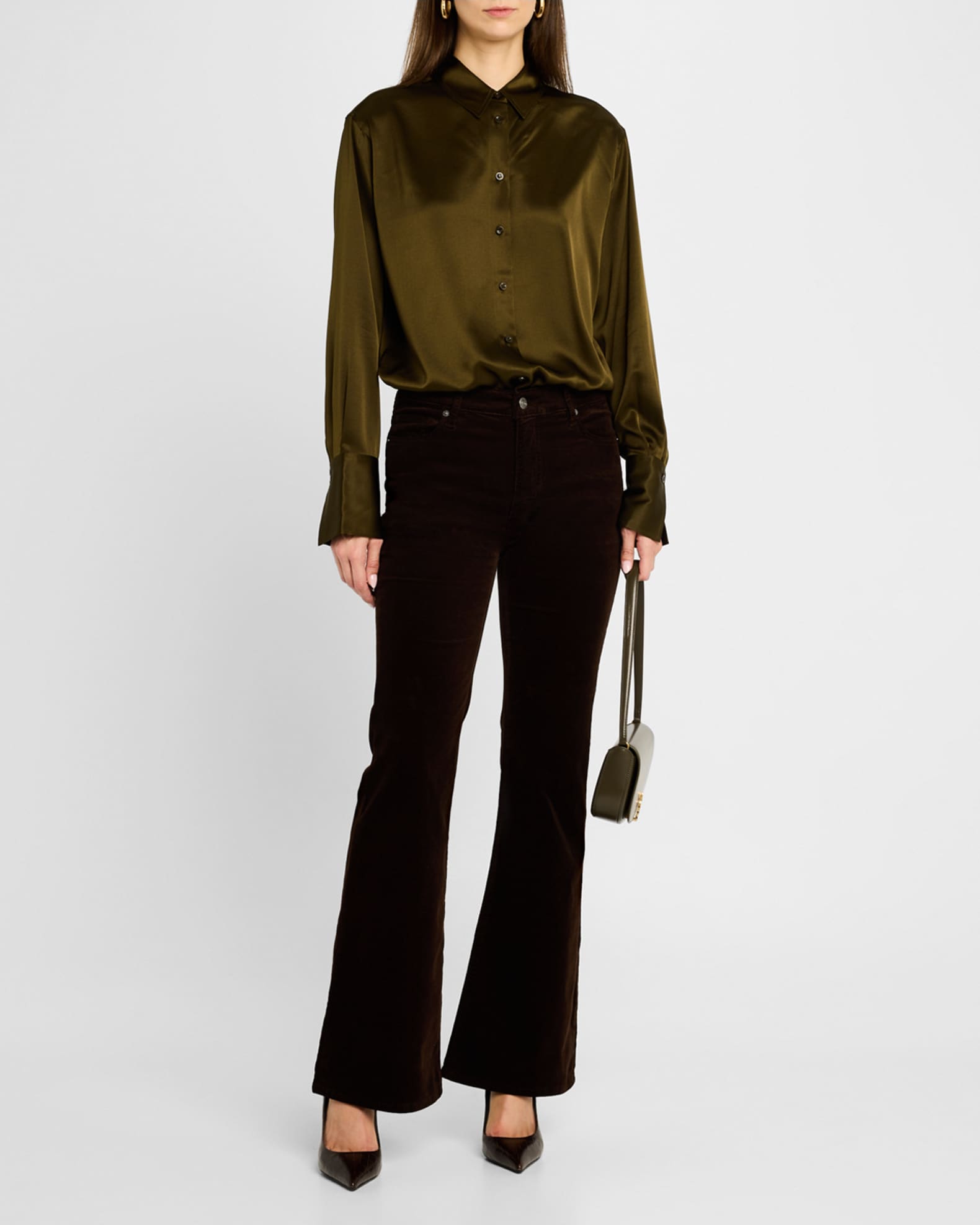 The Standard Silk Button-Front Shirt 1
