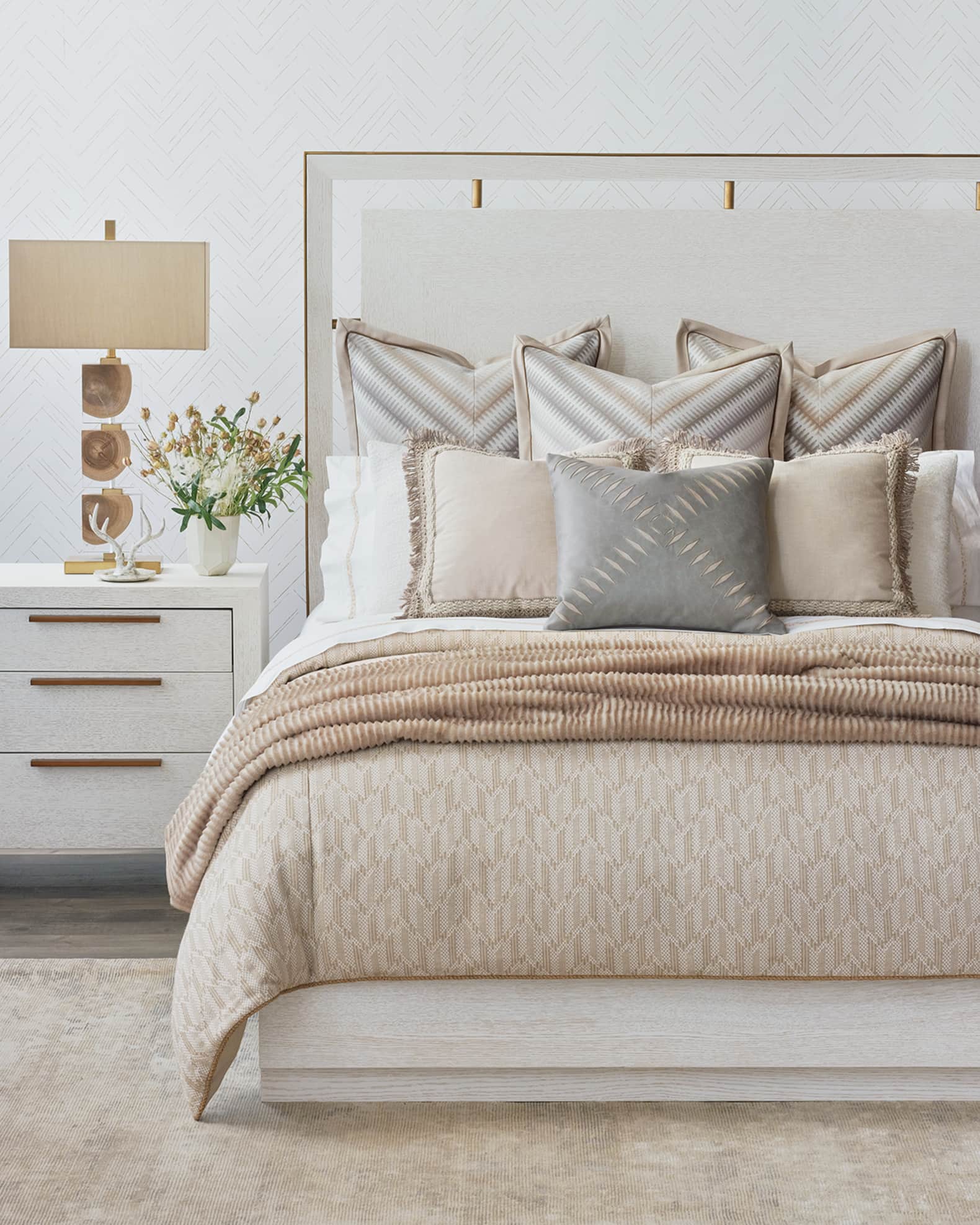 Park City Chevron Weave Duvet Cover 1