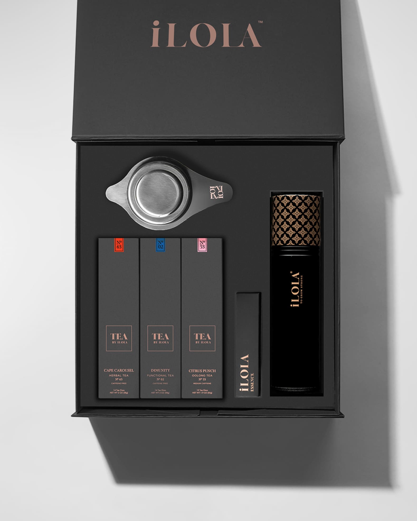 Tea Disc Humidor Set, Chocolate Collection  0
