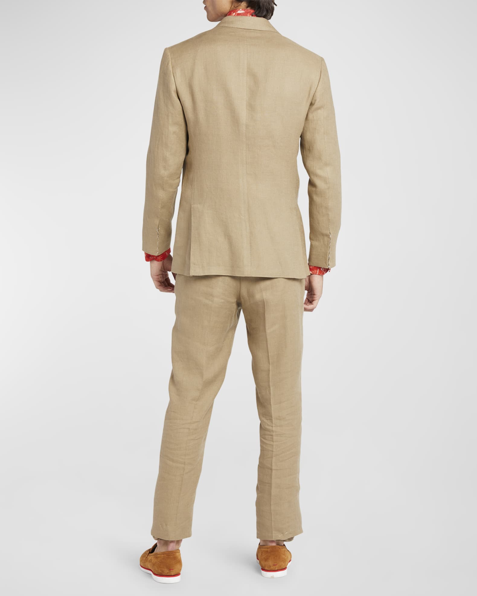 Men's Linen Suit Neiman Marcus