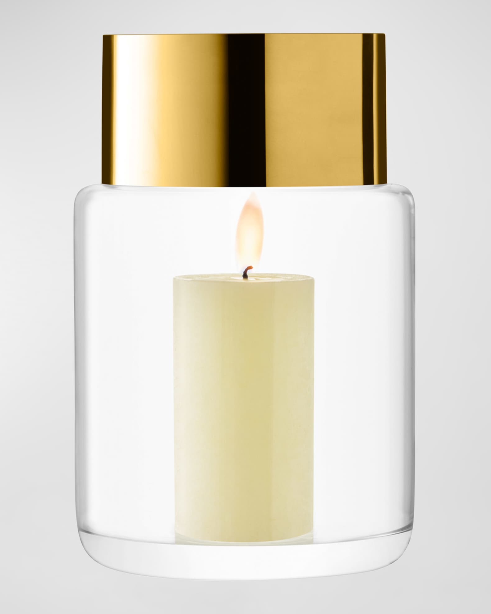 LSA Aurum Medium Lantern Vase Neiman Marcus