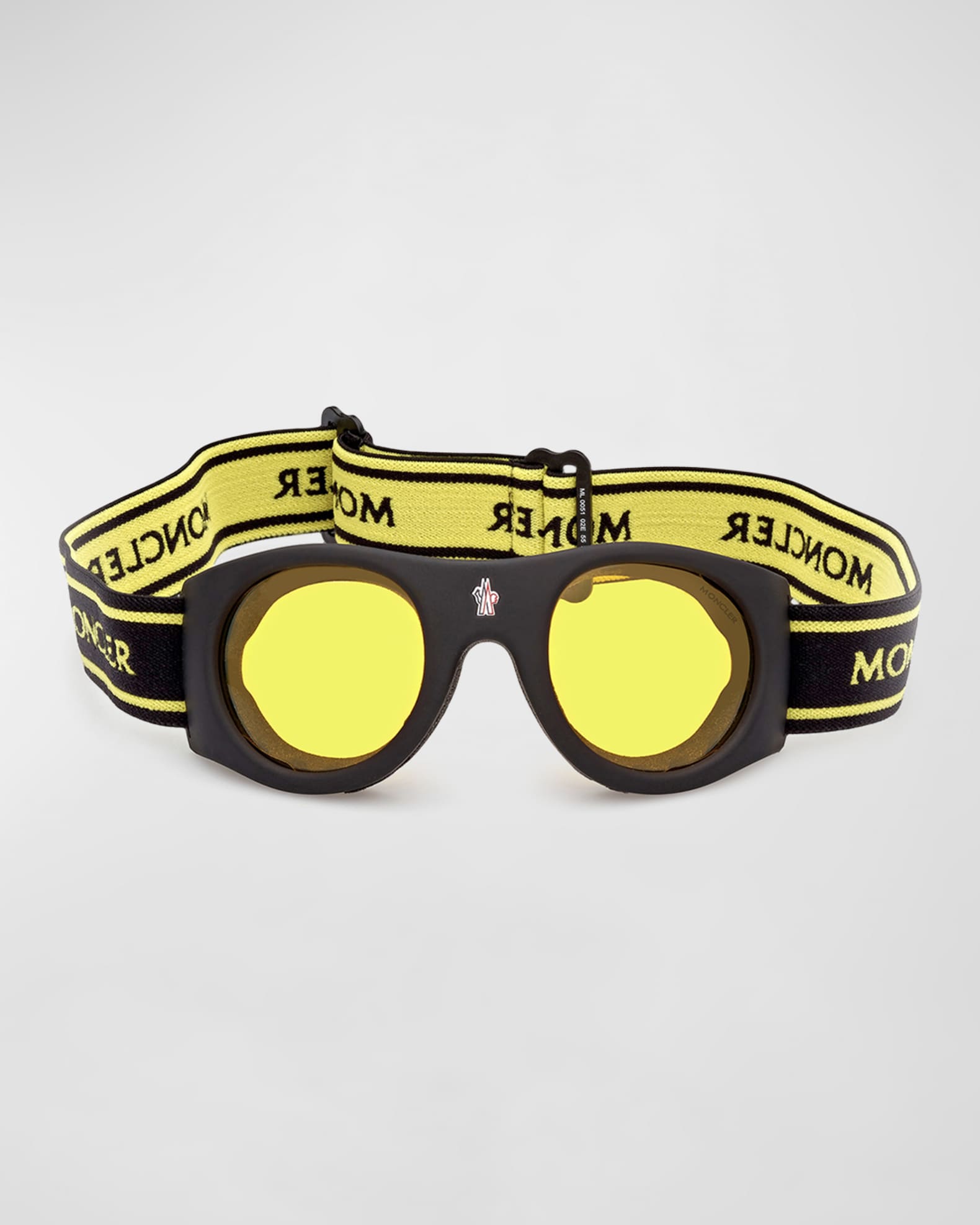 Moncler Eyewear logo-detail Ski Goggles - White