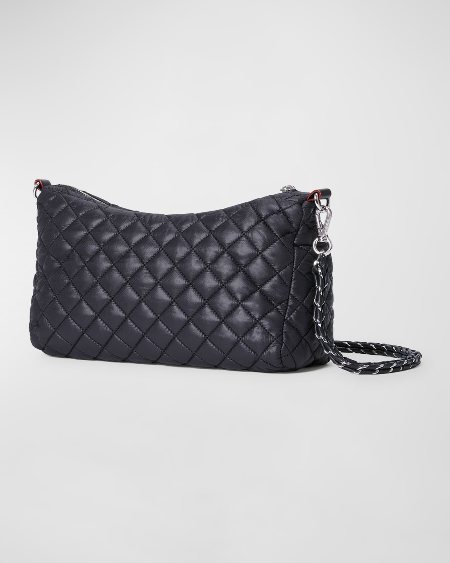 MZ WALLACE Crosby Convertible Quilted Shoulder Bag