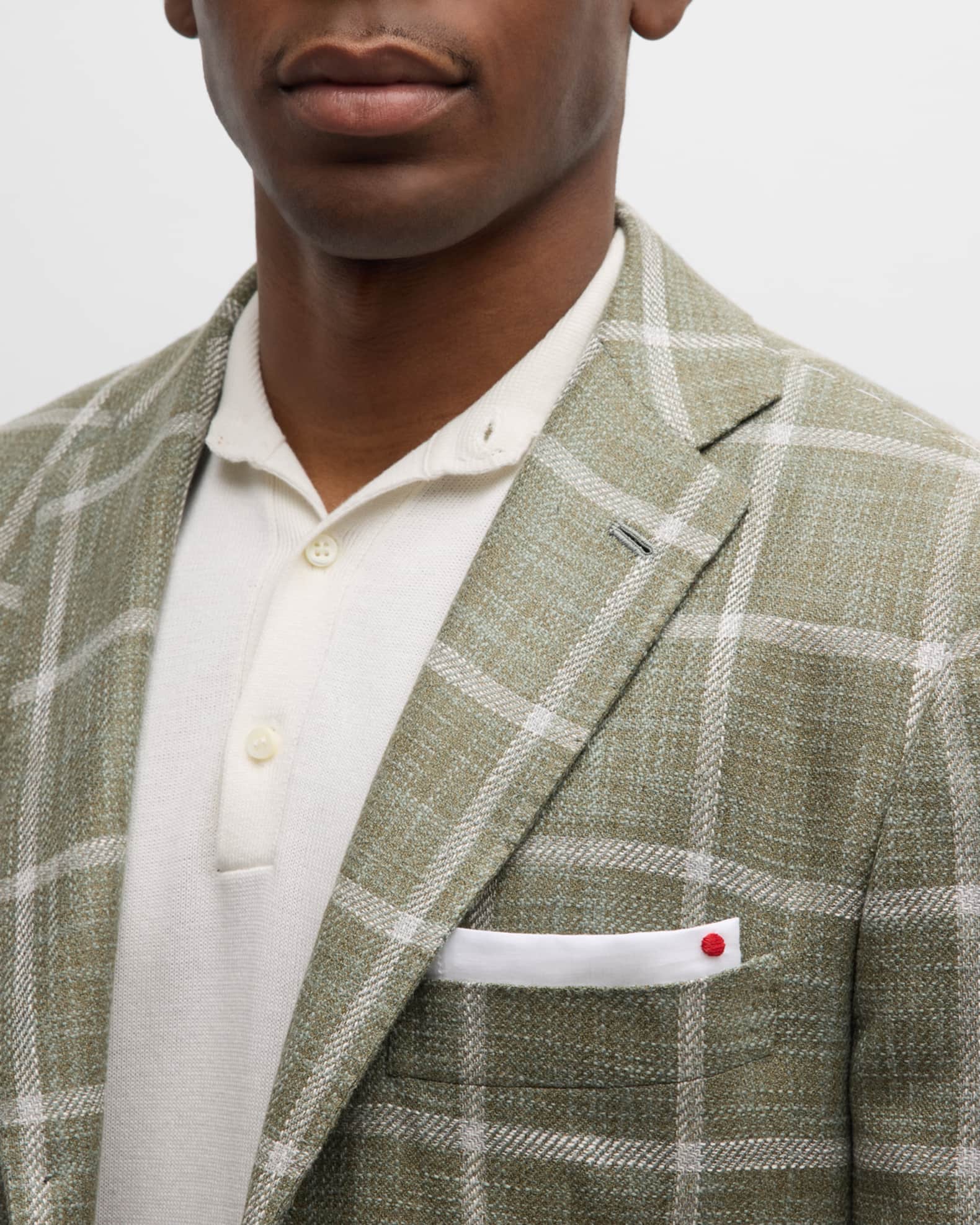 Mens windowpane sport coat cheap
