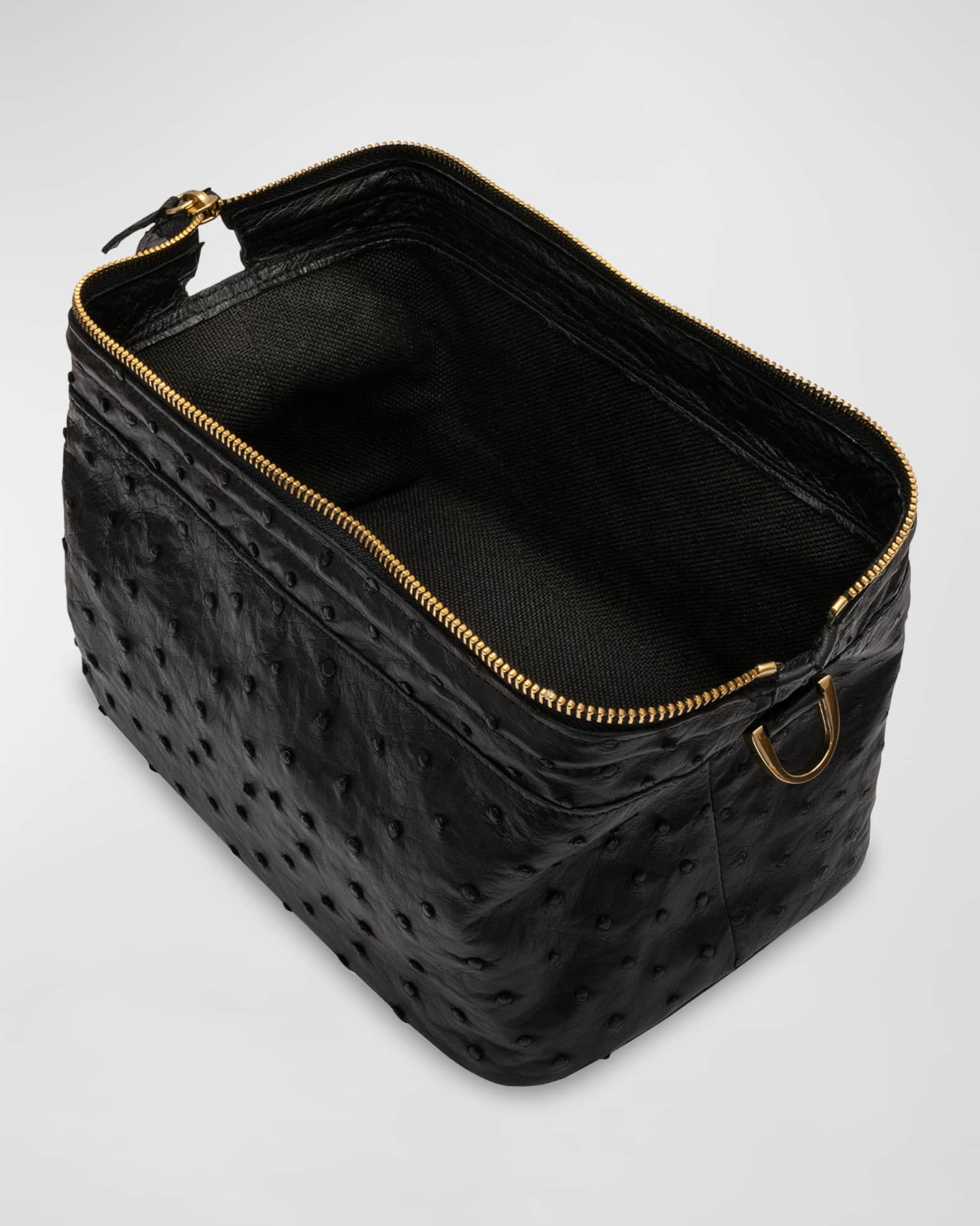Men's Ostrich Weekender Toiletry Kit 1