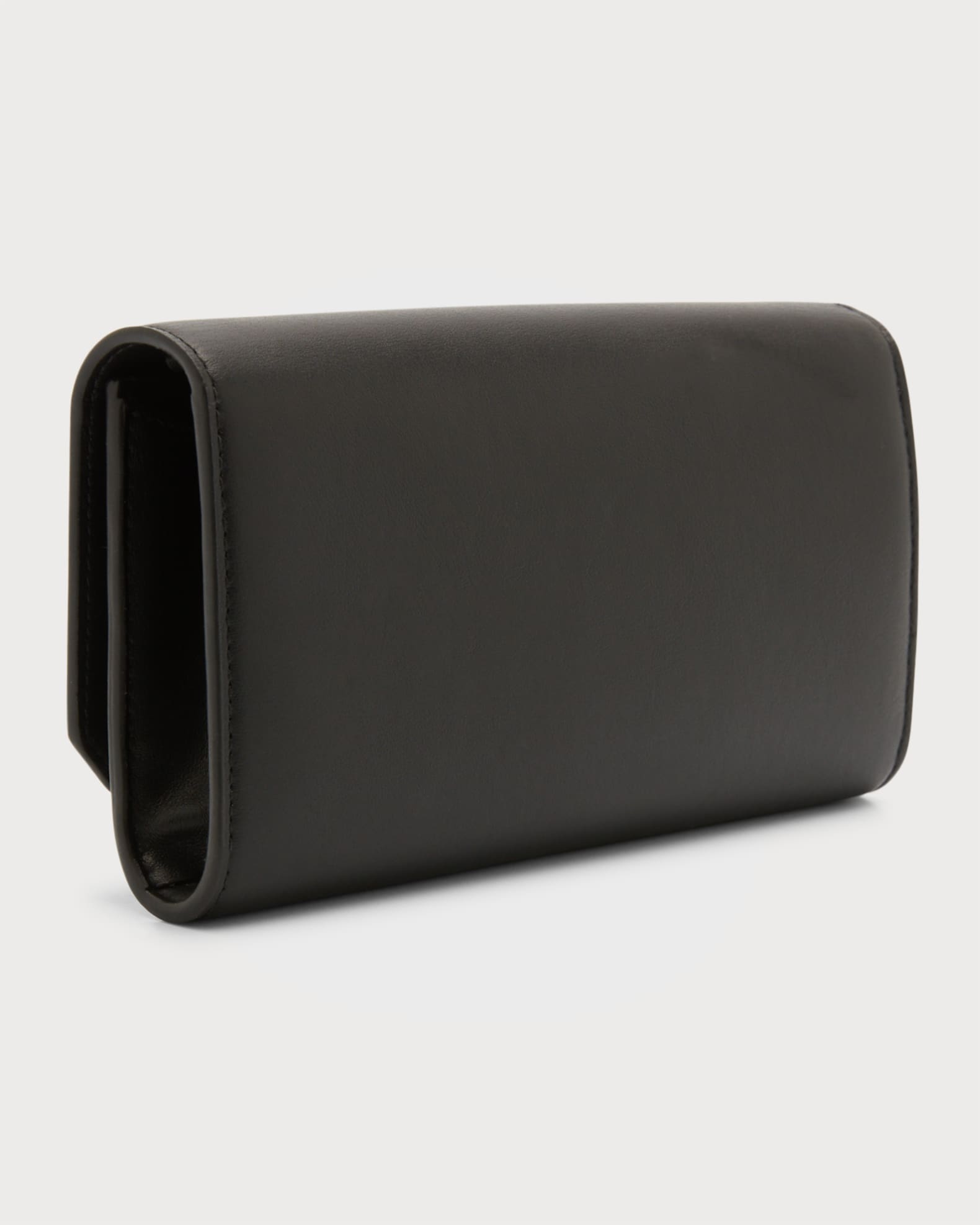 Jimmy Choo Buckle Lambskin Wallet with Chain Neiman Marcus