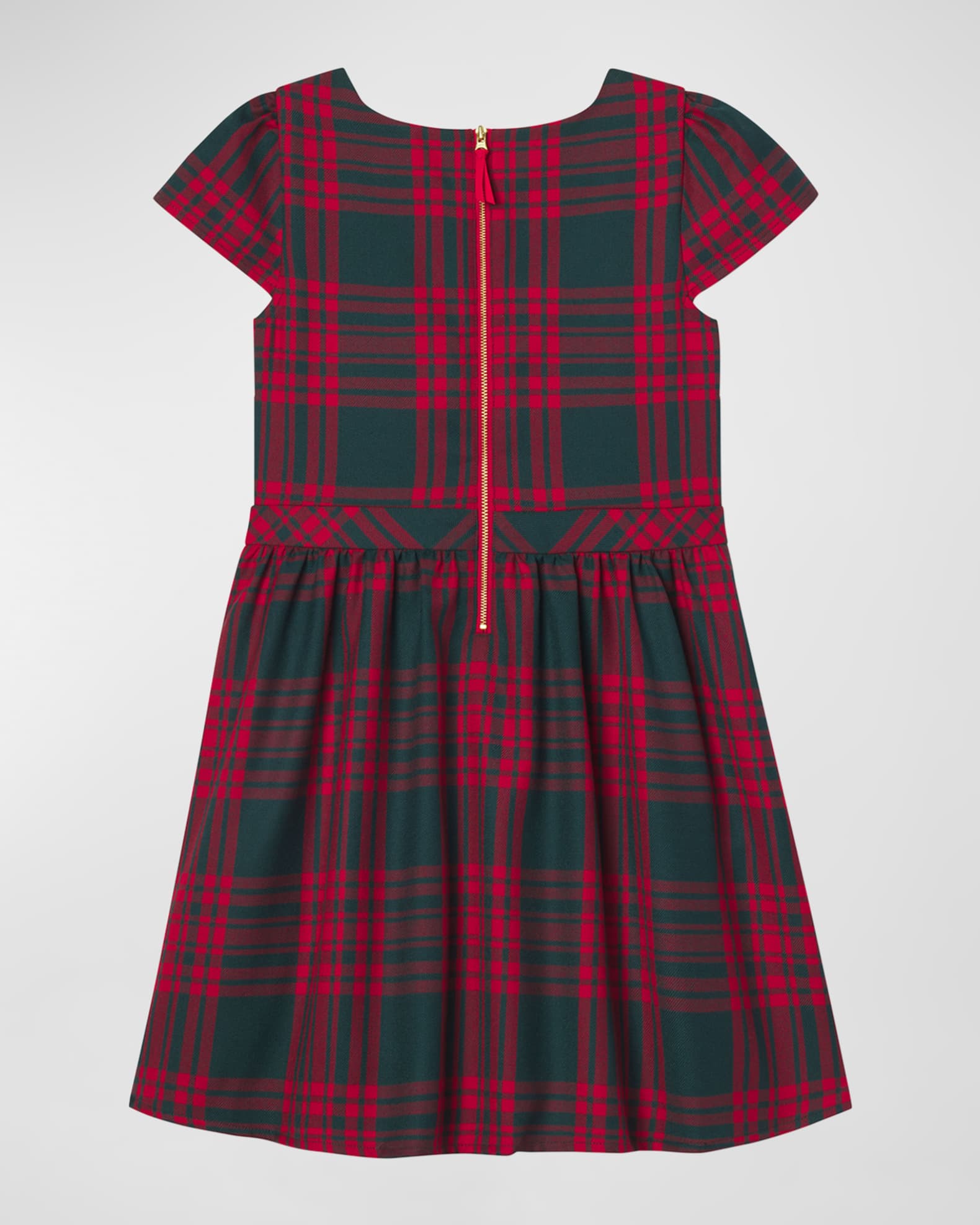 Classic Prep Childrenswear Girl's Tilly Tartan Holiday Dress, Size 514