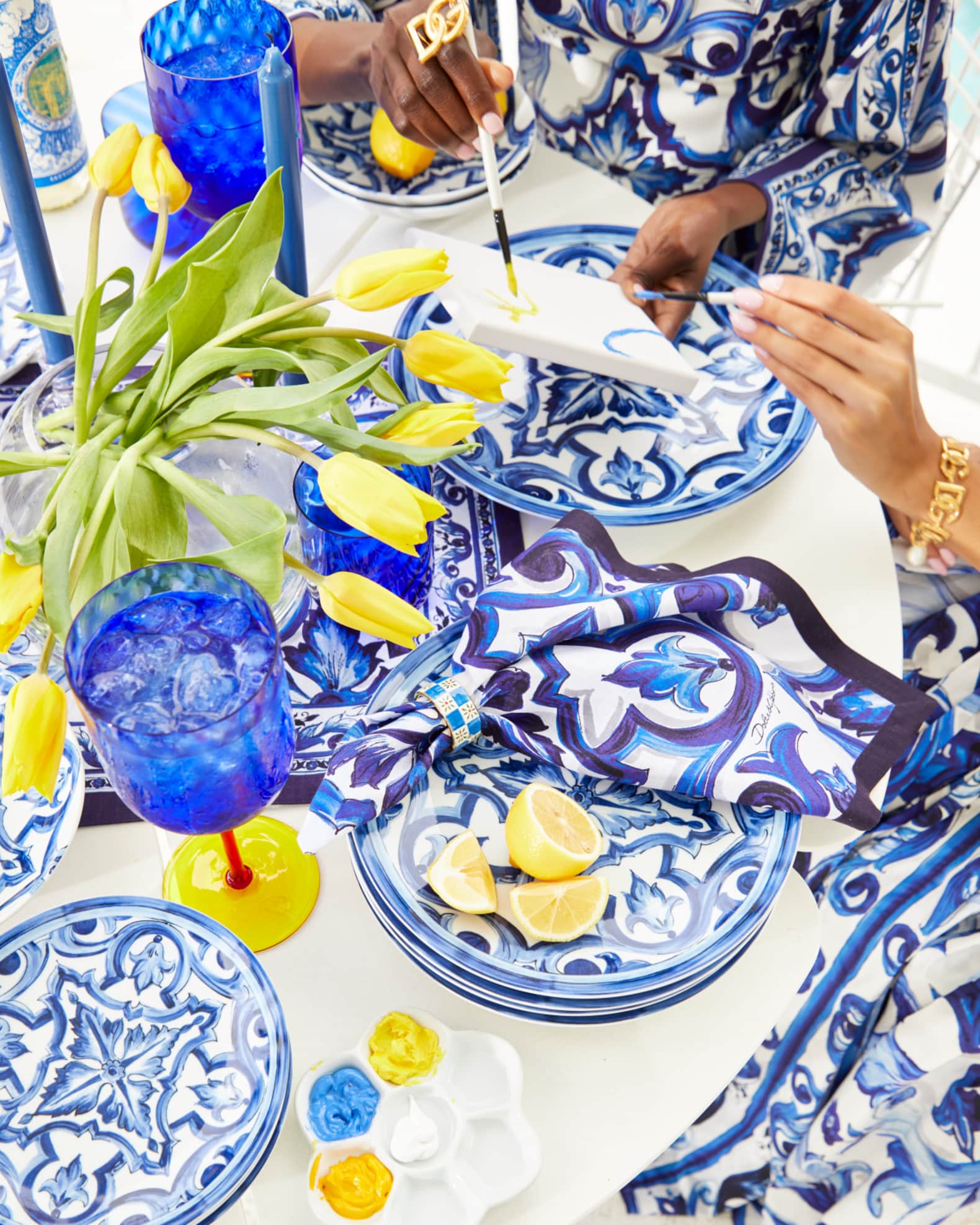 Mediterranean dinnerware sets sales