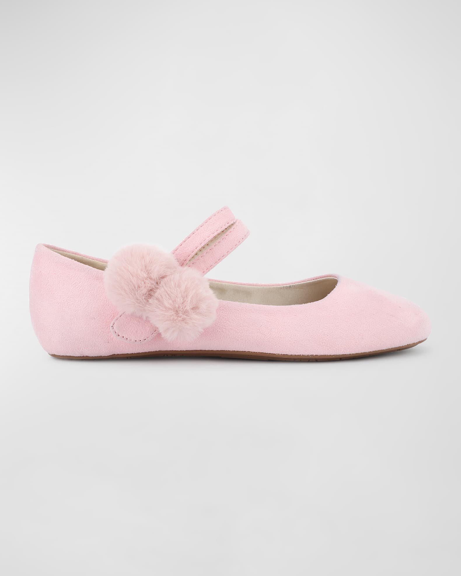 jeg lytter til musik labyrint bandage Yosi Samra Girl's Miss Sandie Mary Jane Pom Pom Shoes, Toddlers/Kids |  Neiman Marcus