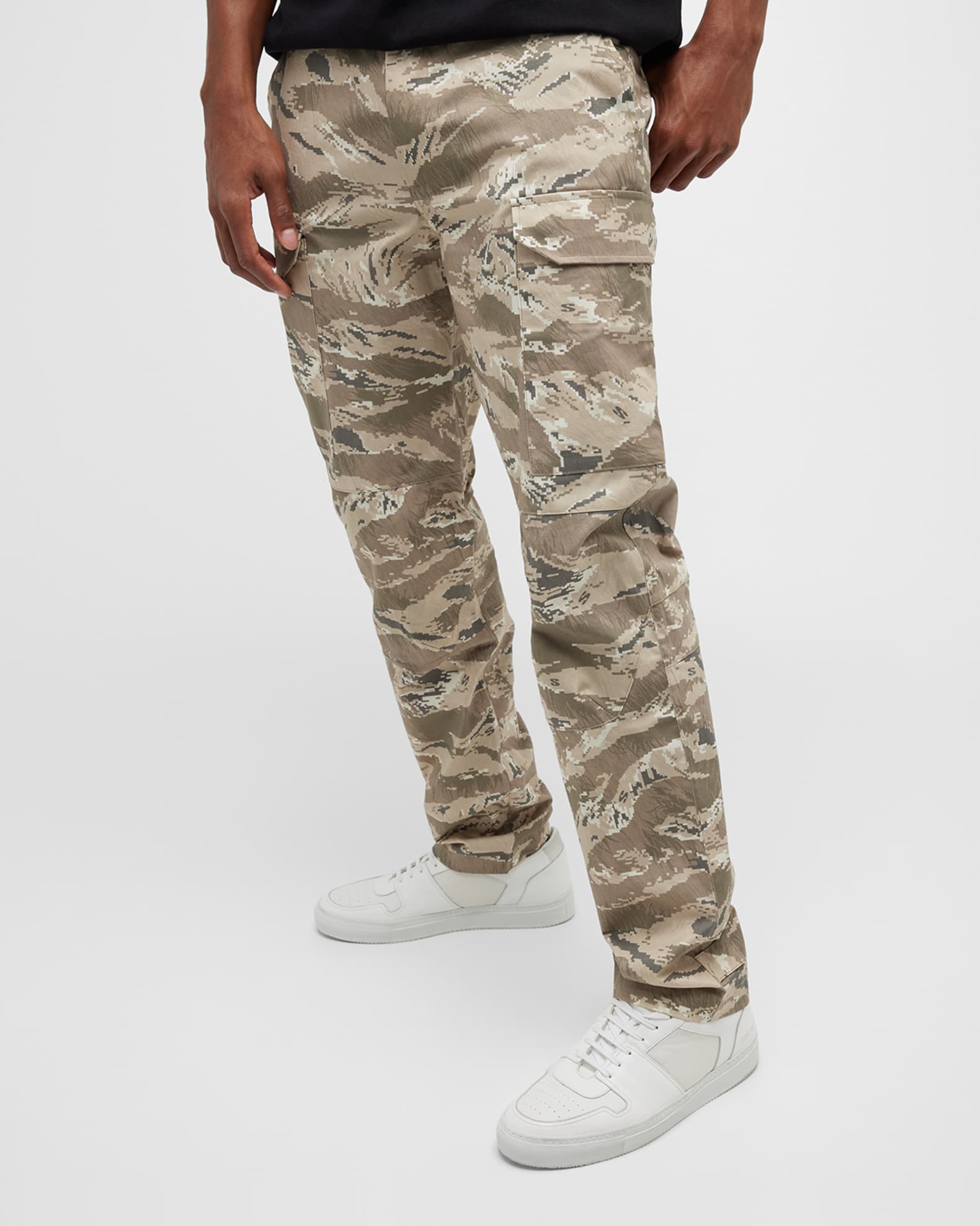 Stampd Men's Camo Cargo Pants Neiman Marcus