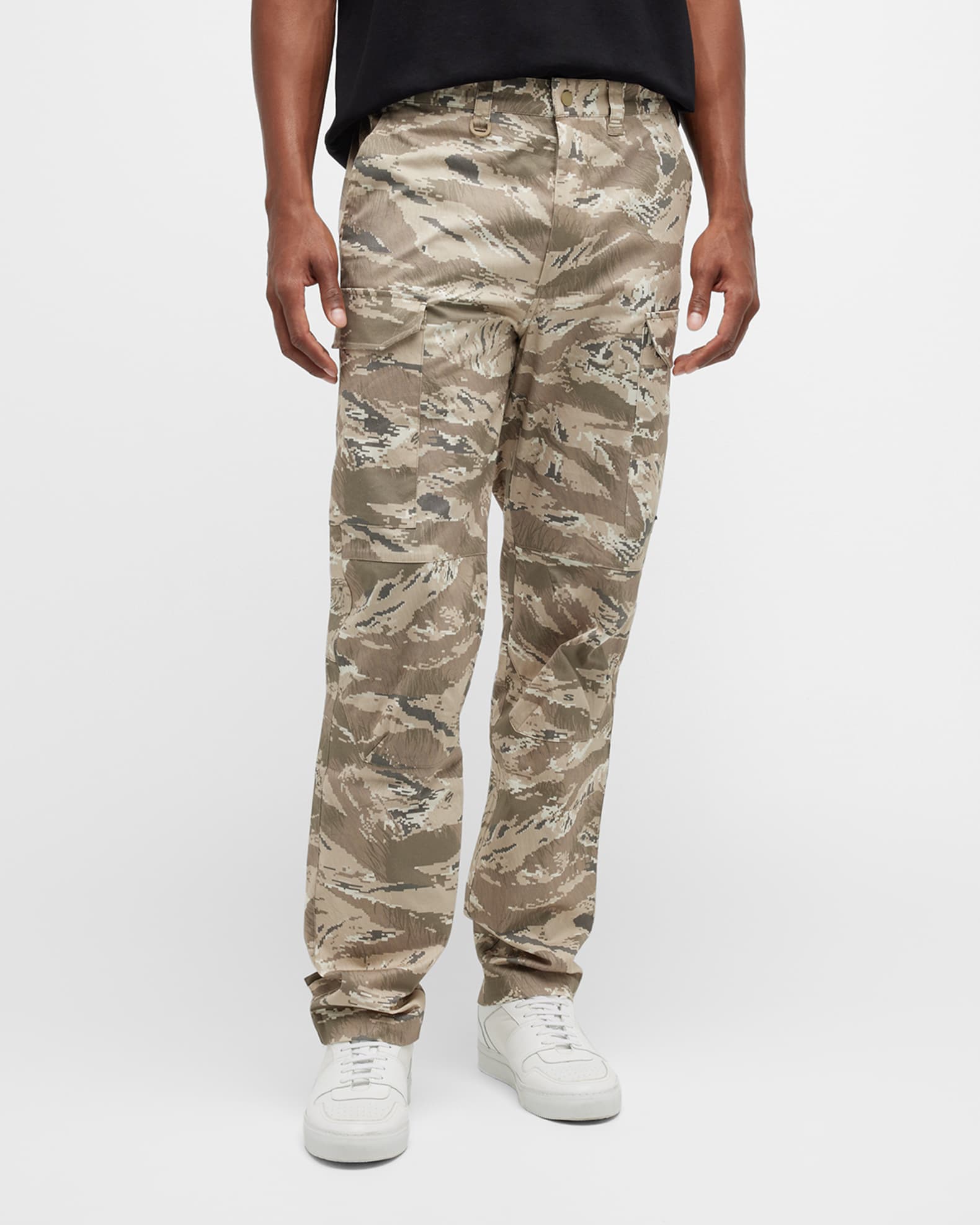 Stampd Men's Camo Cargo Pants Neiman Marcus