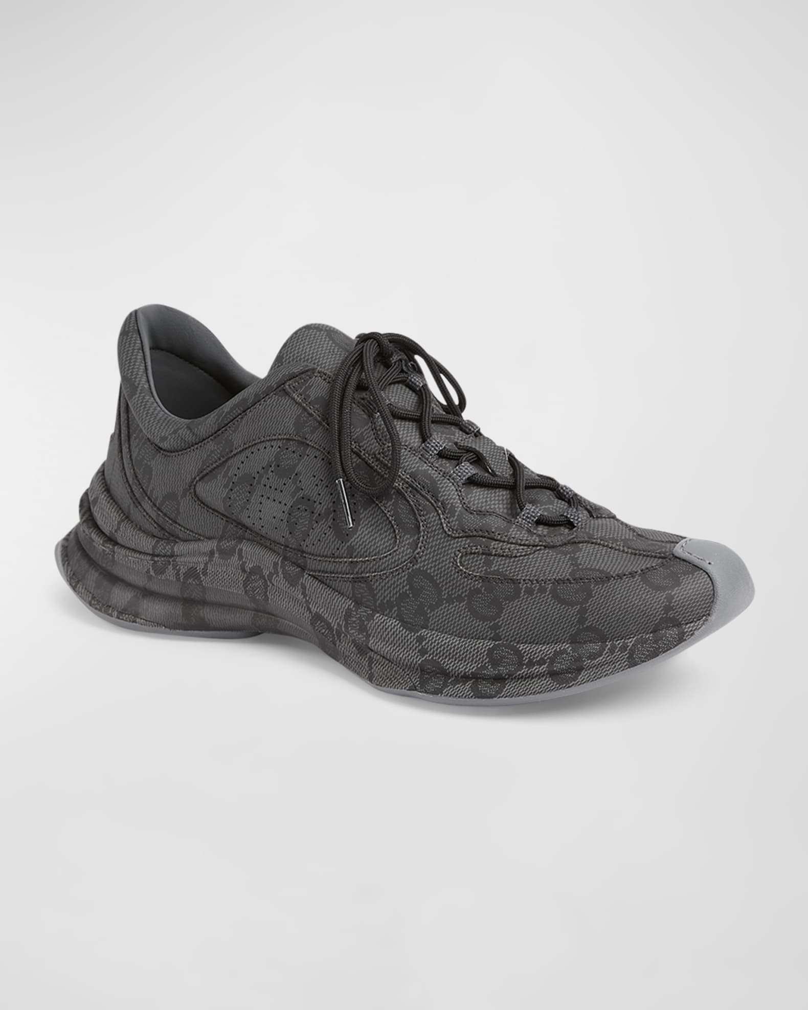 Men's Run Allover GG Fashion Sneakers 1