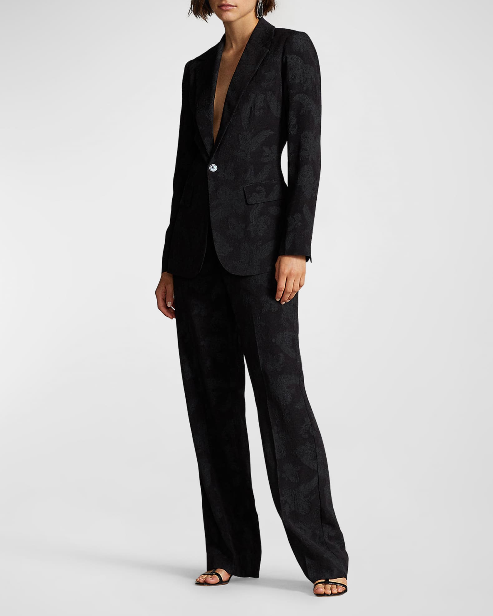 Jacquard blazer