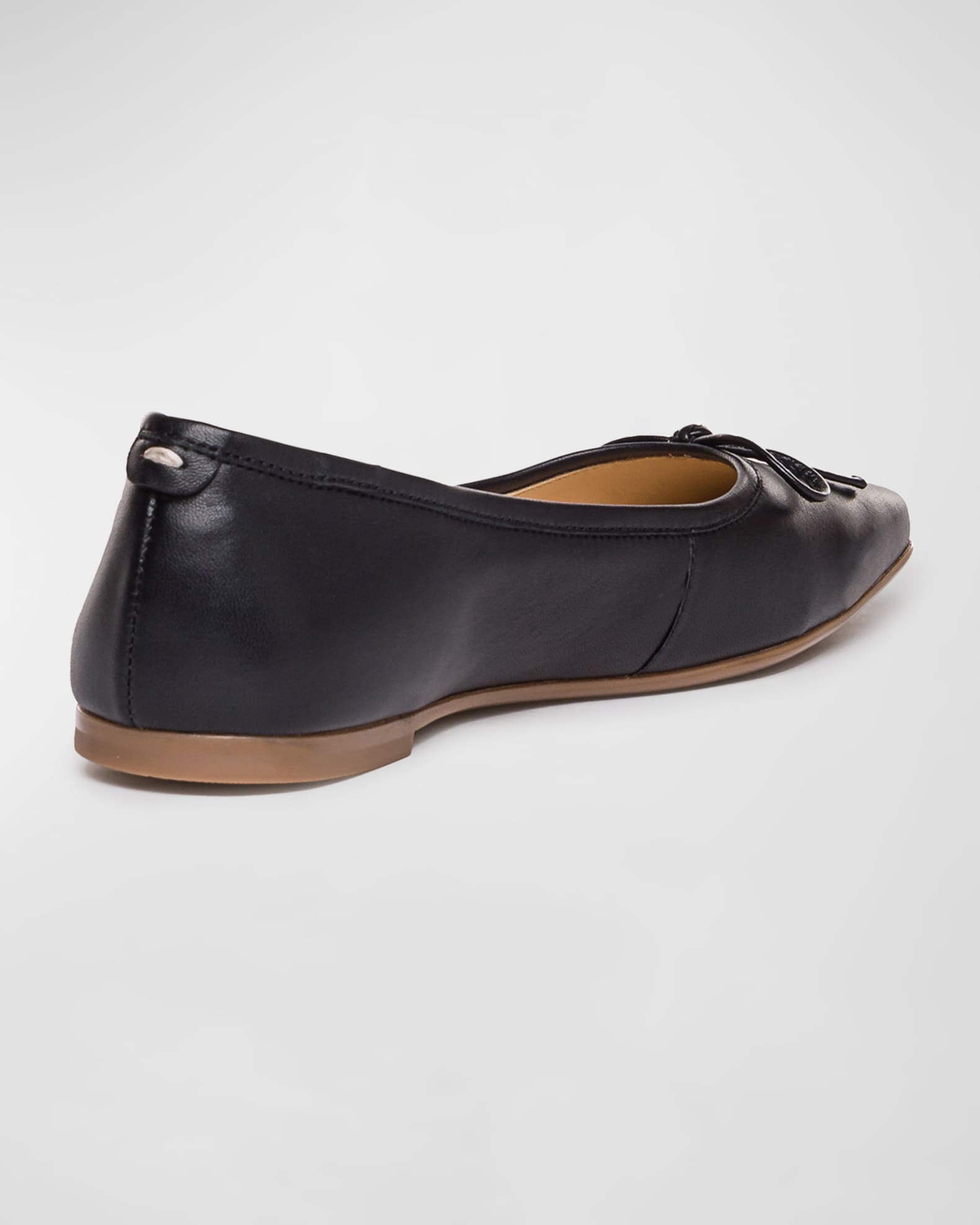 BERNARDO Made In Brazil Leather Gwynn Ballerina Flats