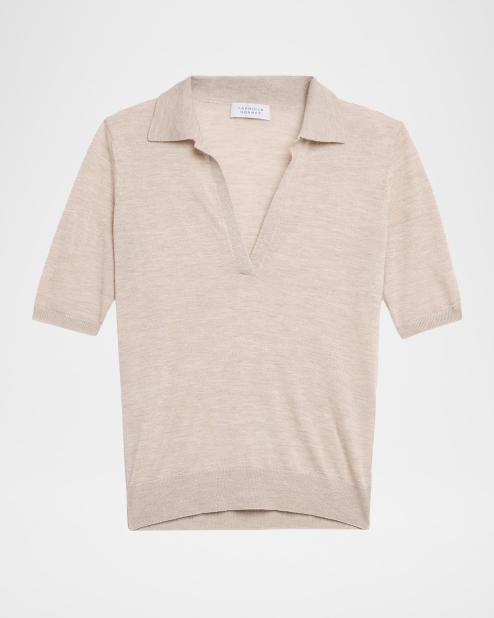 Frank Cashmere Polo Top  0