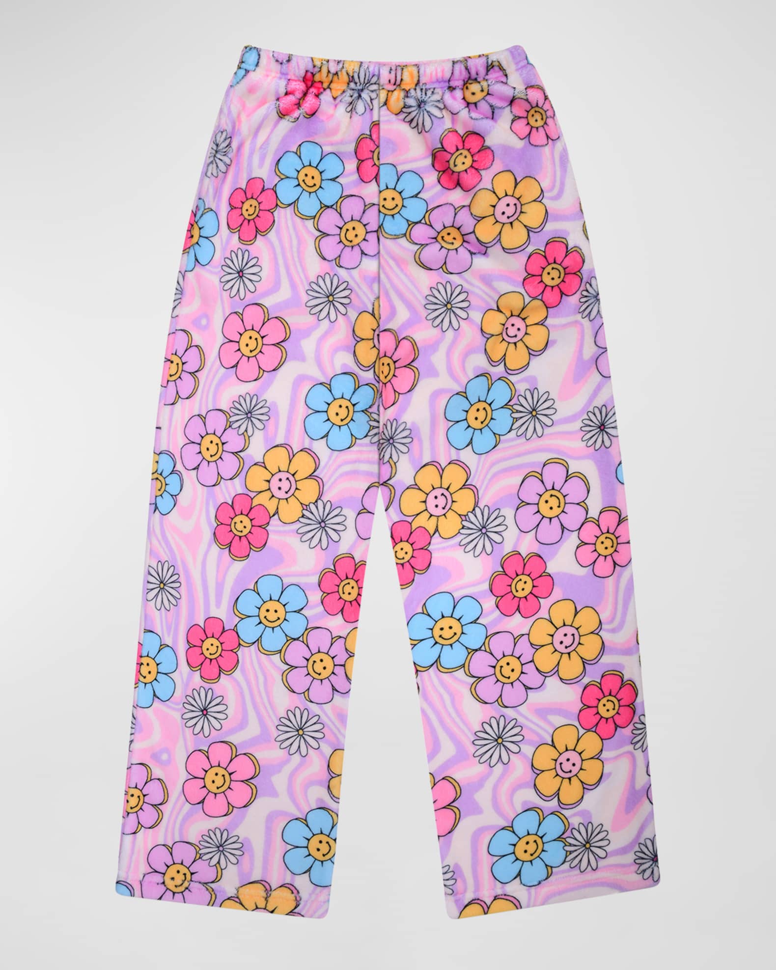 Girls plush pajama hotsell pants