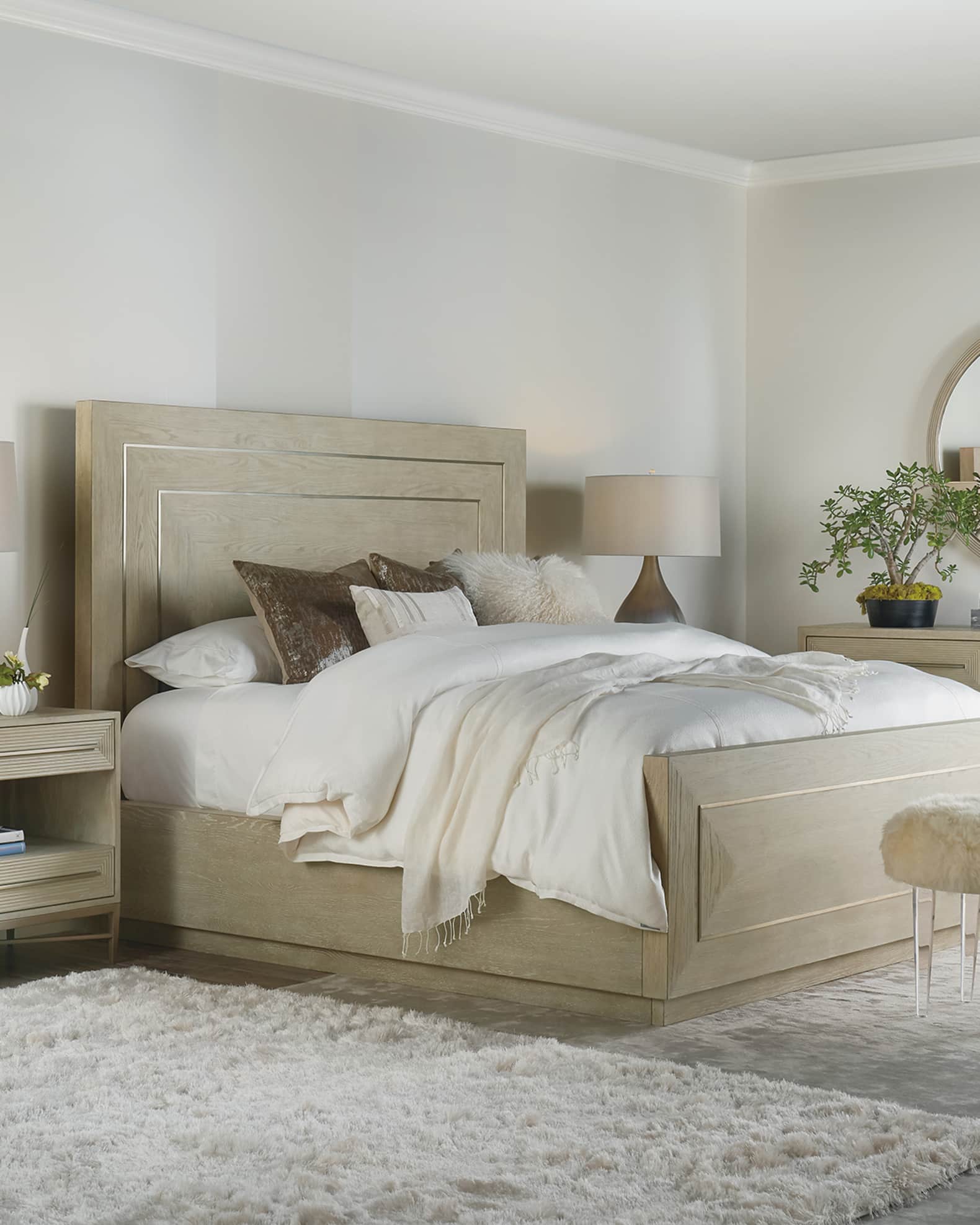 Hooker Furniture Cascade Panel Bed - Queen