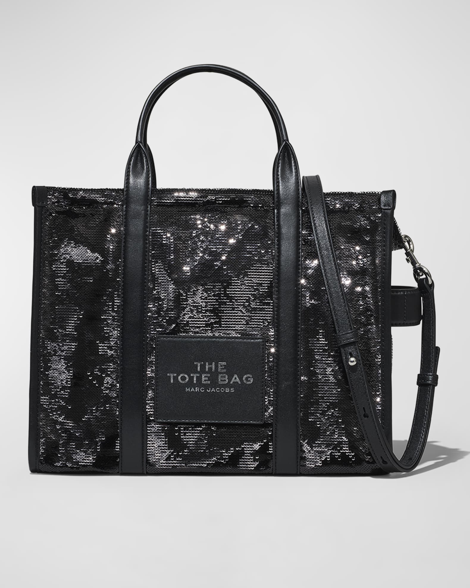 Versace, Bags, Versace Parfums Fragrance Luxury Shopping Tote Bag Purse  Black Detachabl