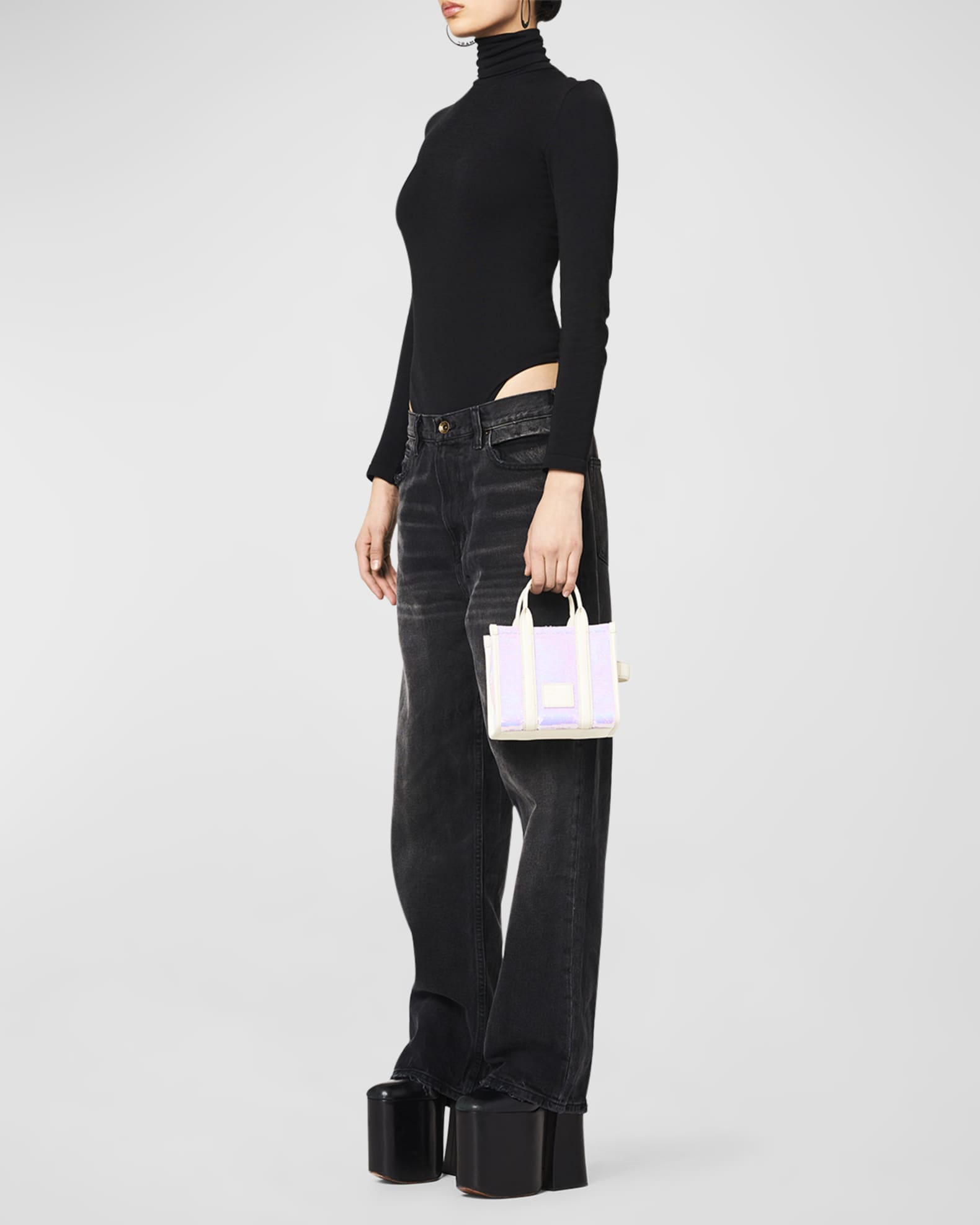 Marc Jacobs The Sequin Crossbody Tote Bag | Neiman Marcus