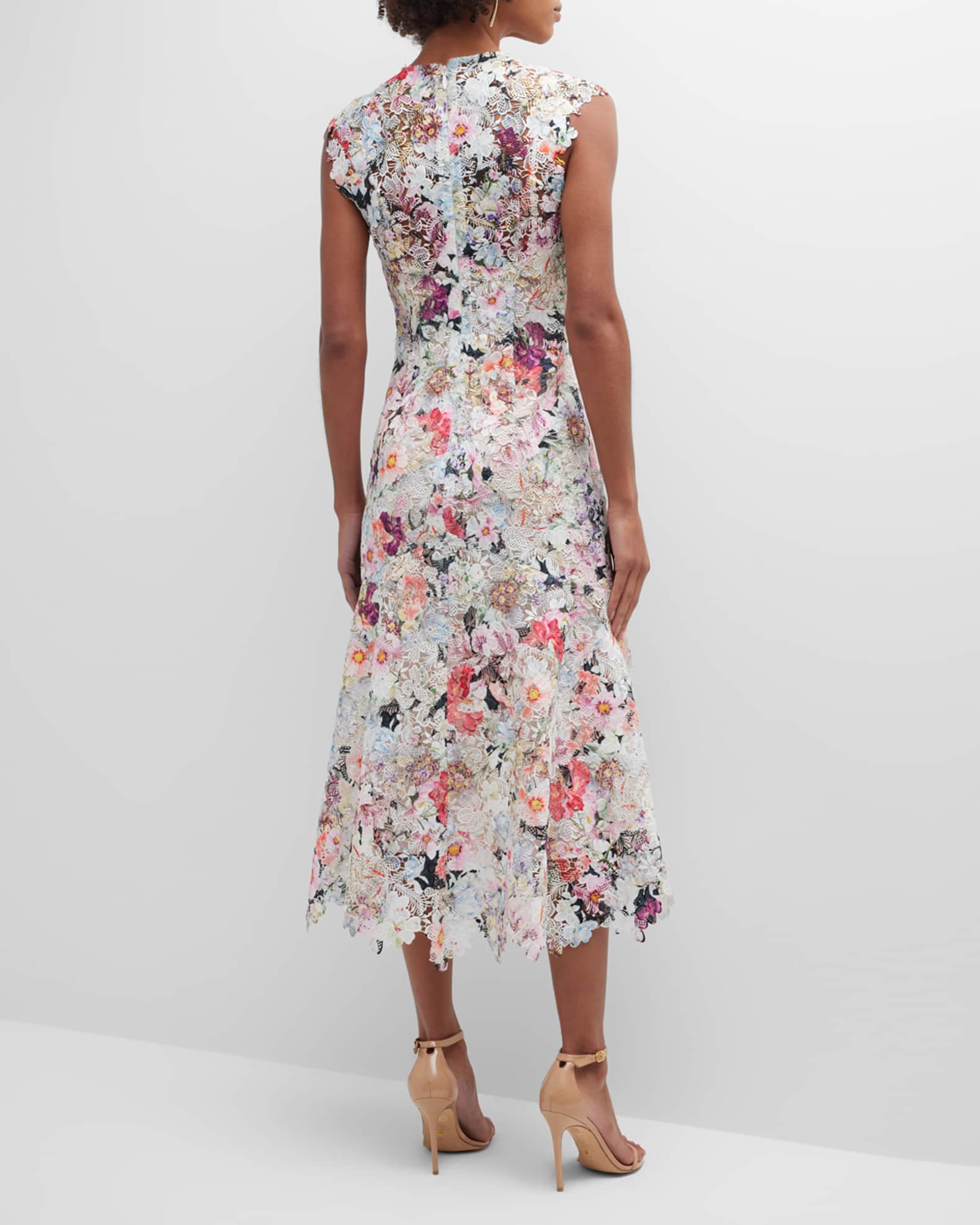 luna lace maxi dress zauris THE LINA LACE MAXI DRESS L (10-12) / Black main image 0