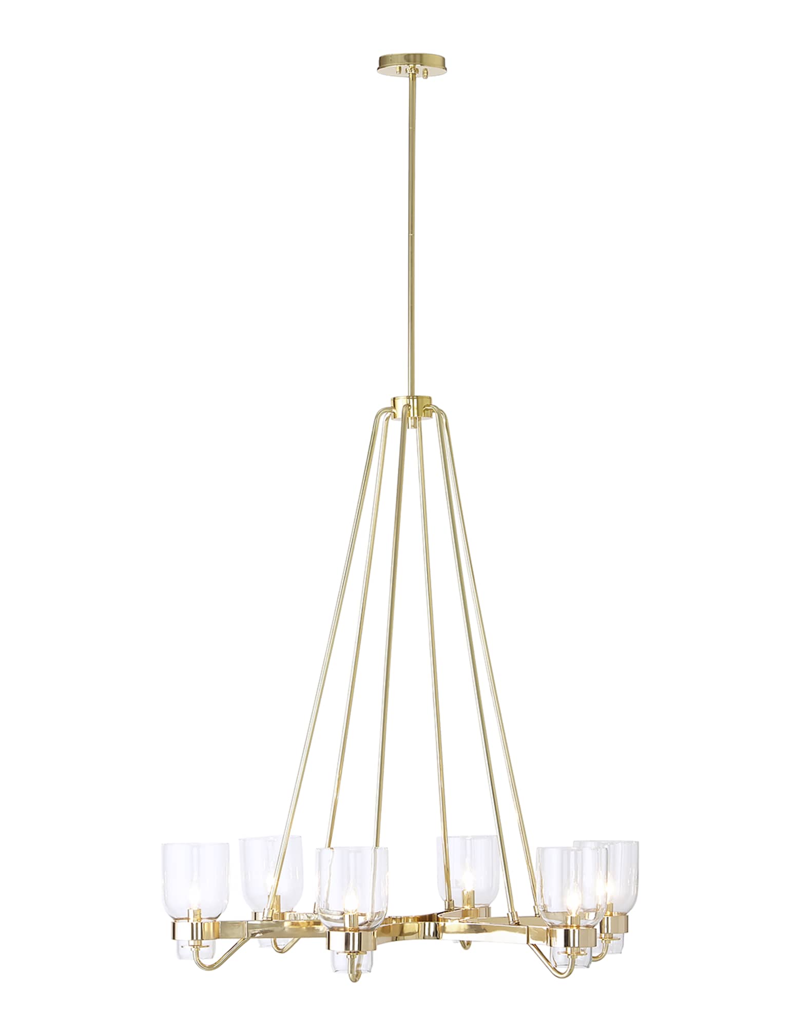 Six Light Chandelier  1