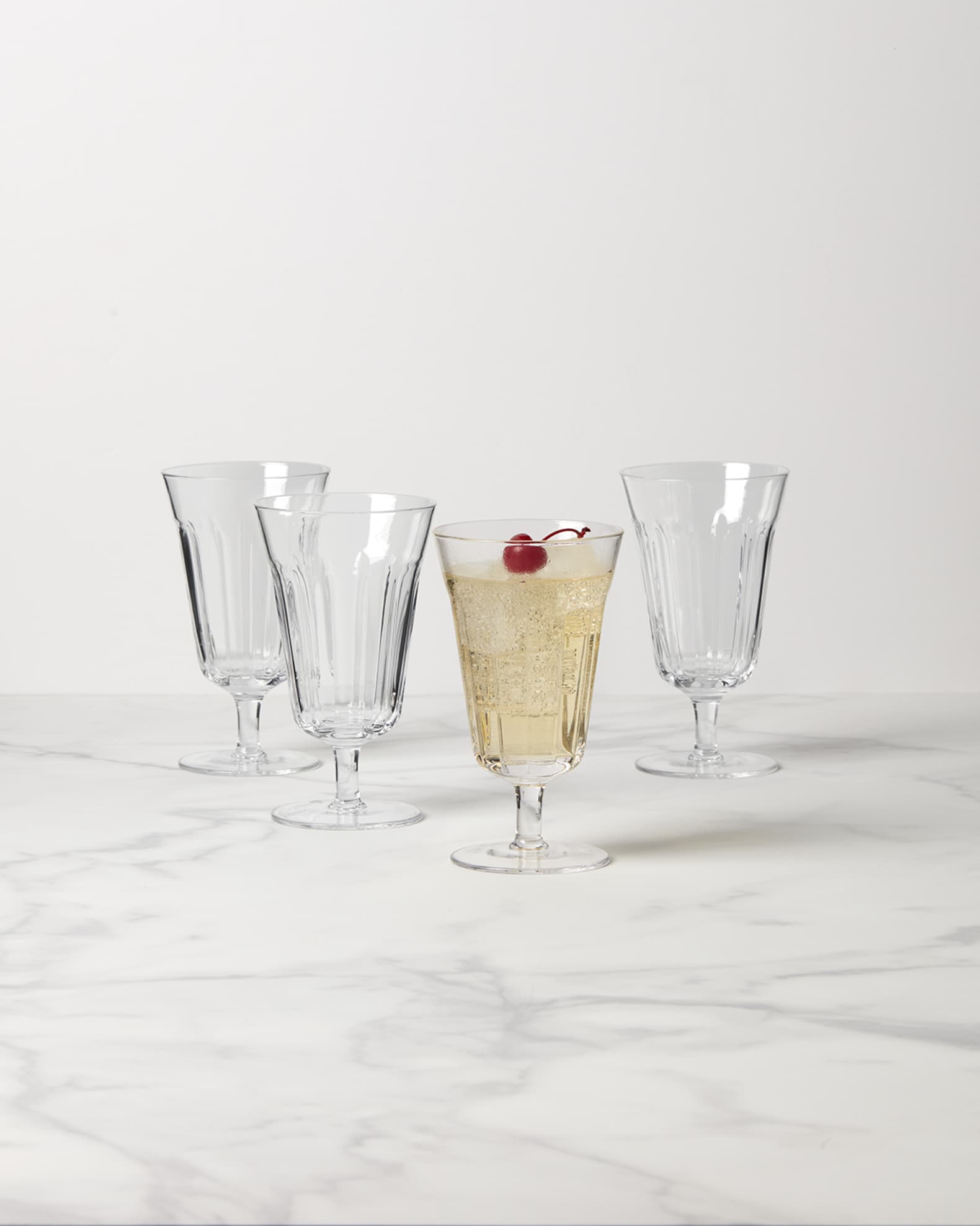 Louis Vuitton NEW Monogram Travel Picnic Wine Crystal Glass