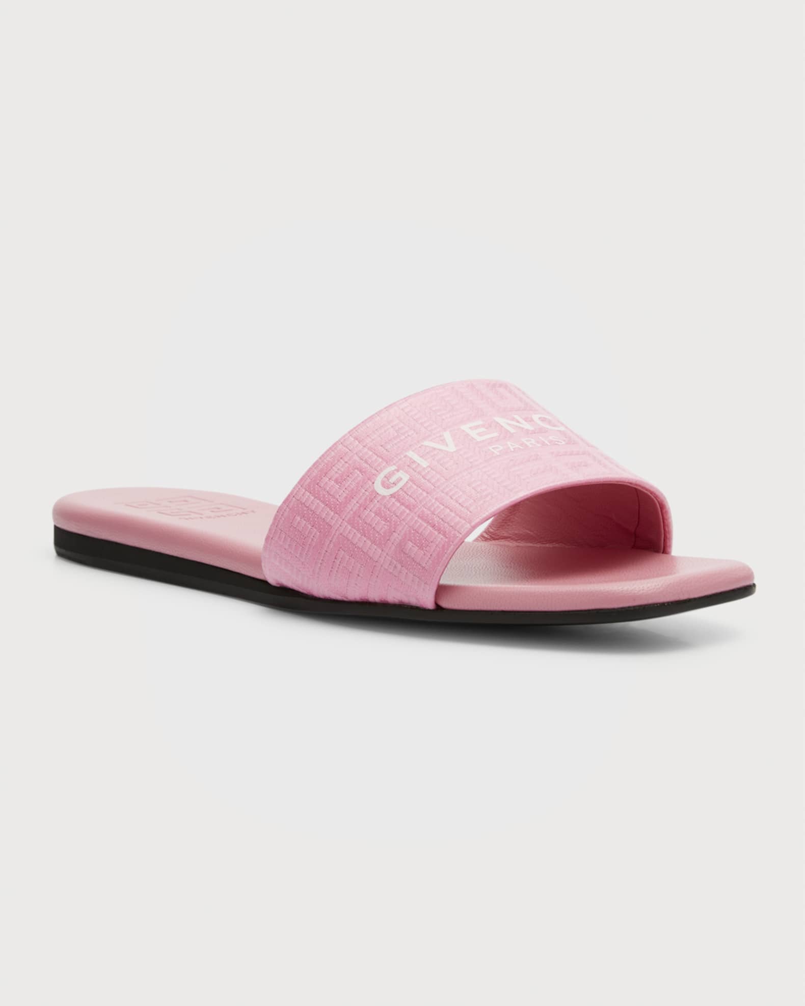 Pink and black givenchy slides online