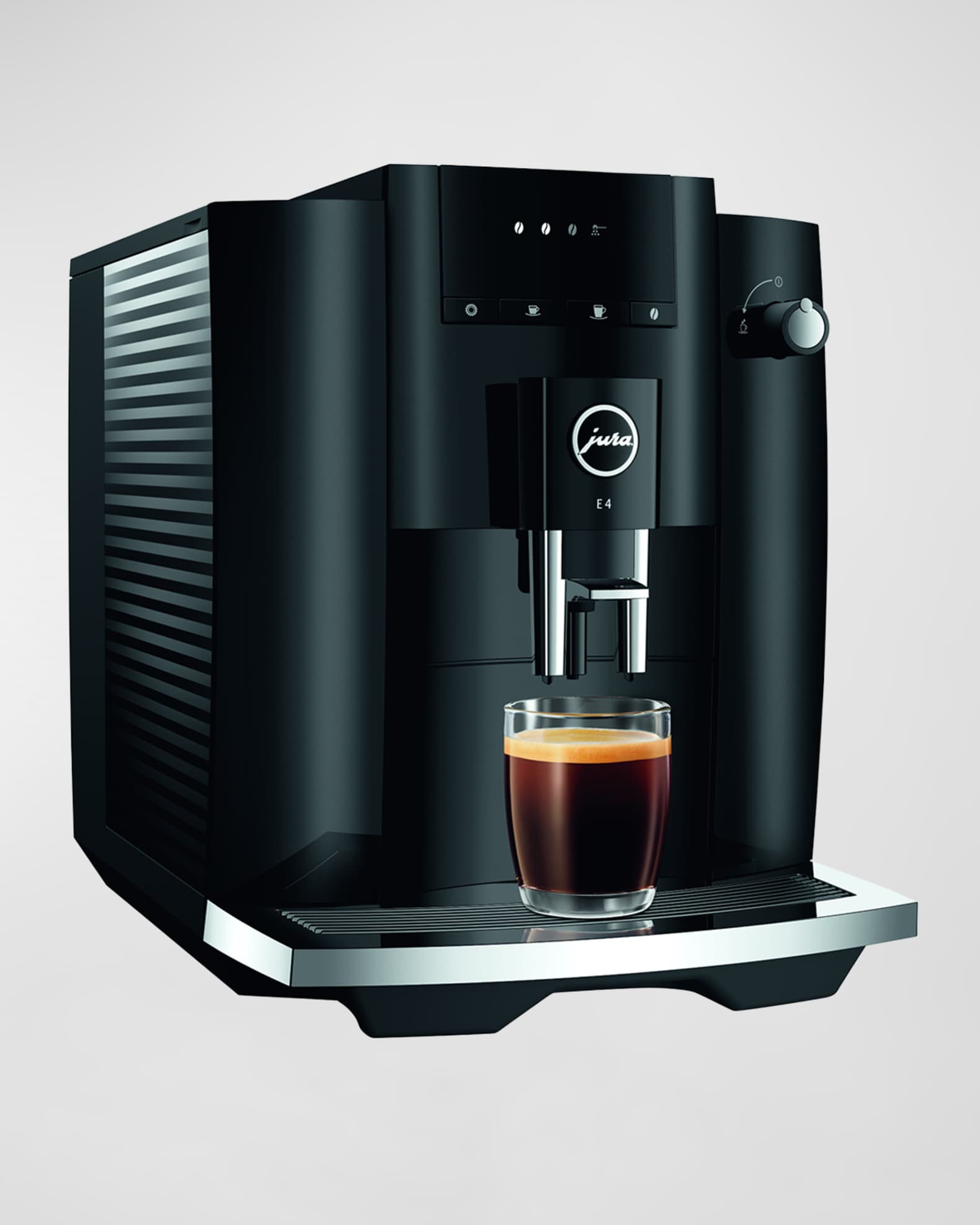 JURA E4 Piano Black Coffee Espresso Machine Neiman Marcus