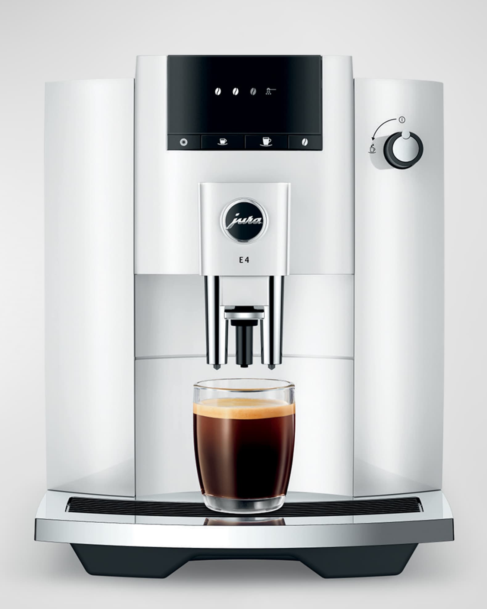 zonne Voorstellen Helemaal droog JURA E4 Piano White Coffee & Espresso Machine | Neiman Marcus