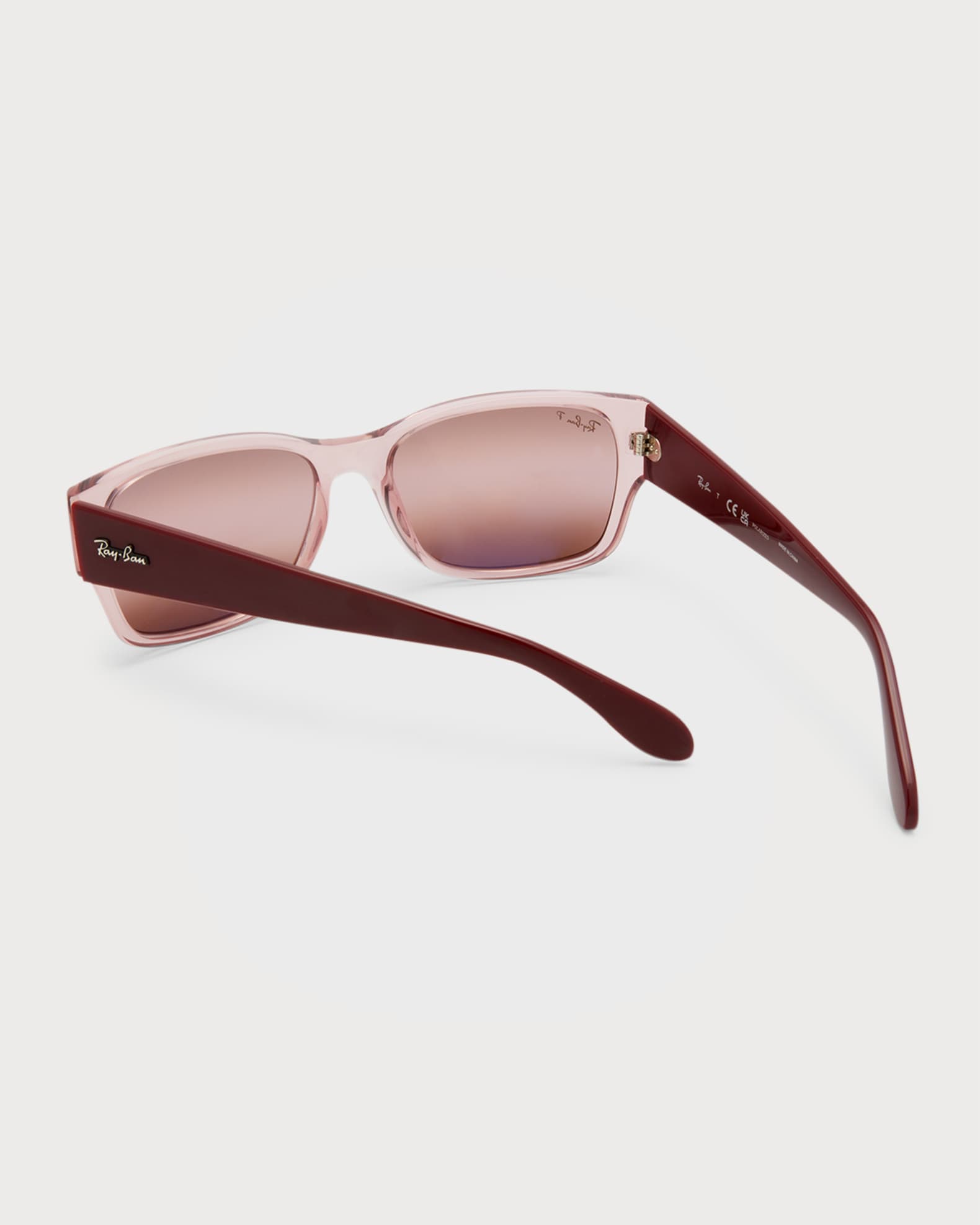 RayBan Polarized Gradient Lens Rectangle Sunglasses Neiman Marcus