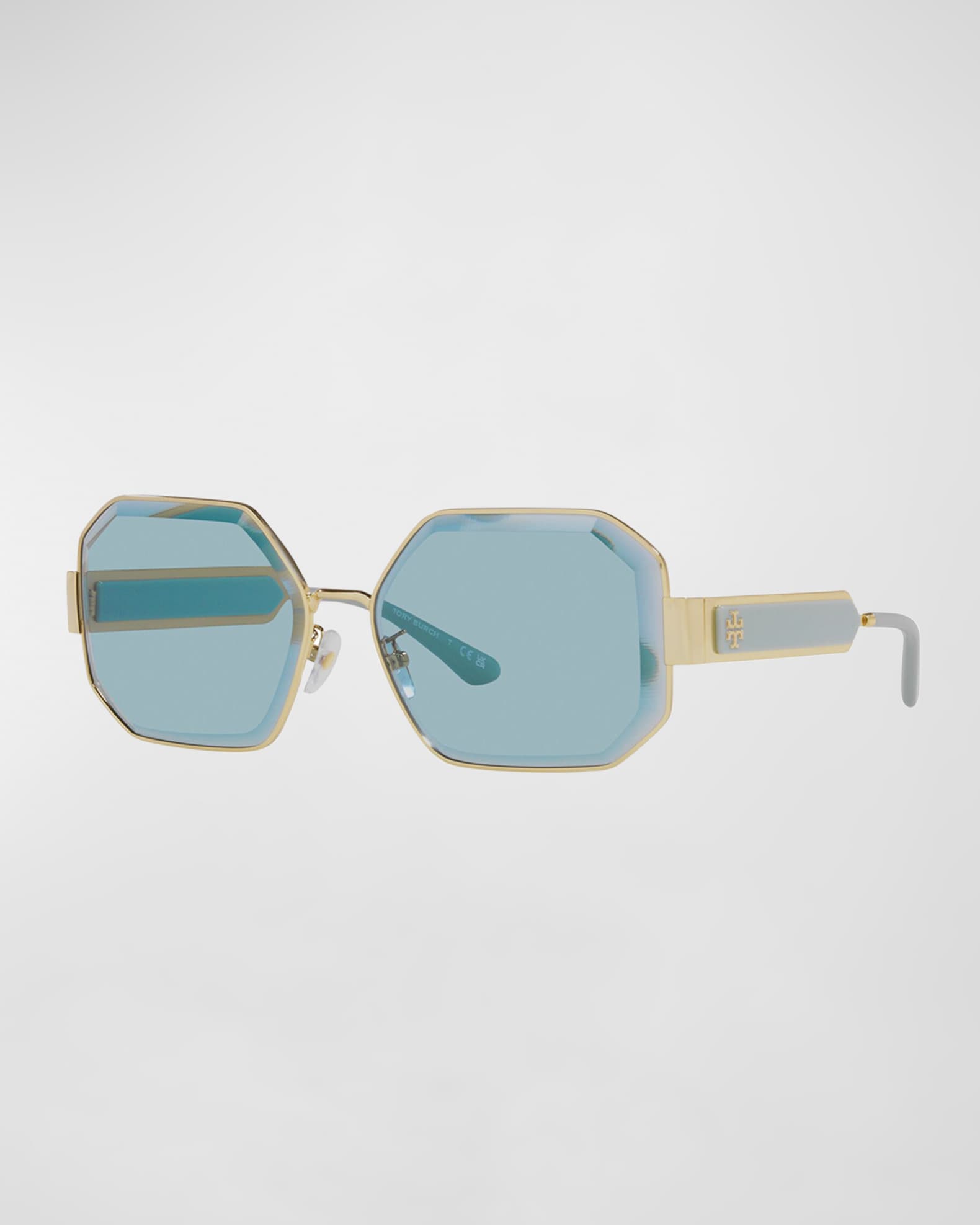 Tory burch shop 55mm polarized sunglasses