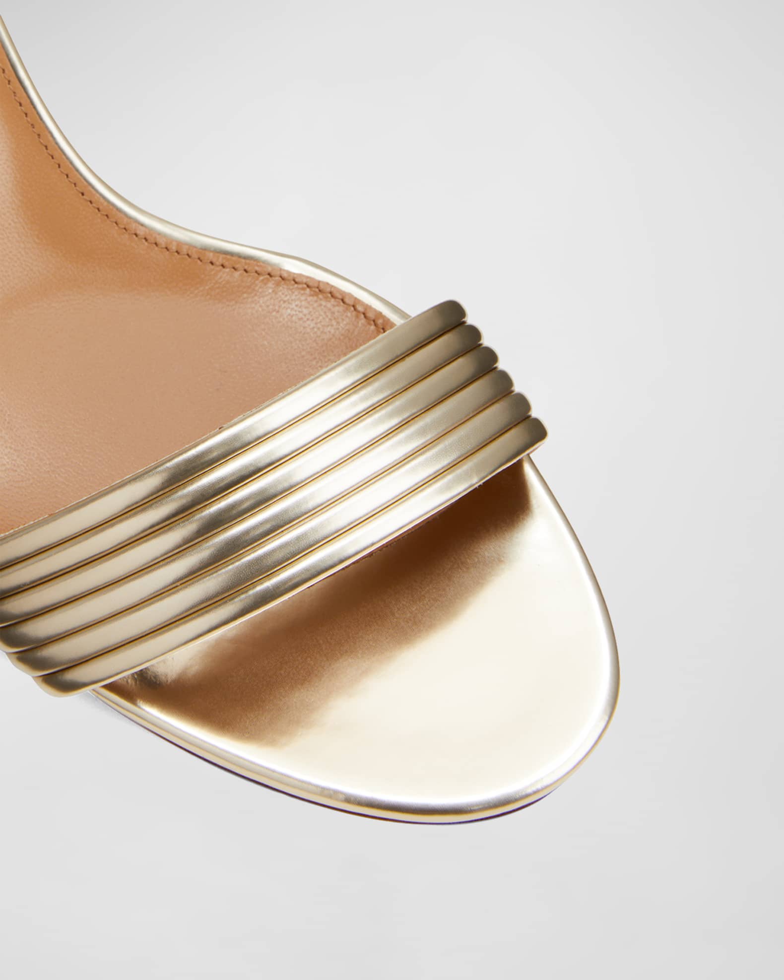 Aquazzura sundance gold top