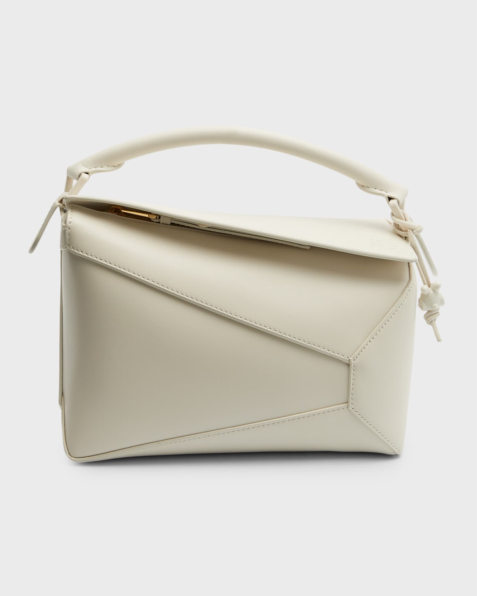 Loewe Puzzle Edge Small Monochrome Shoulder Bag | Neiman Marcus