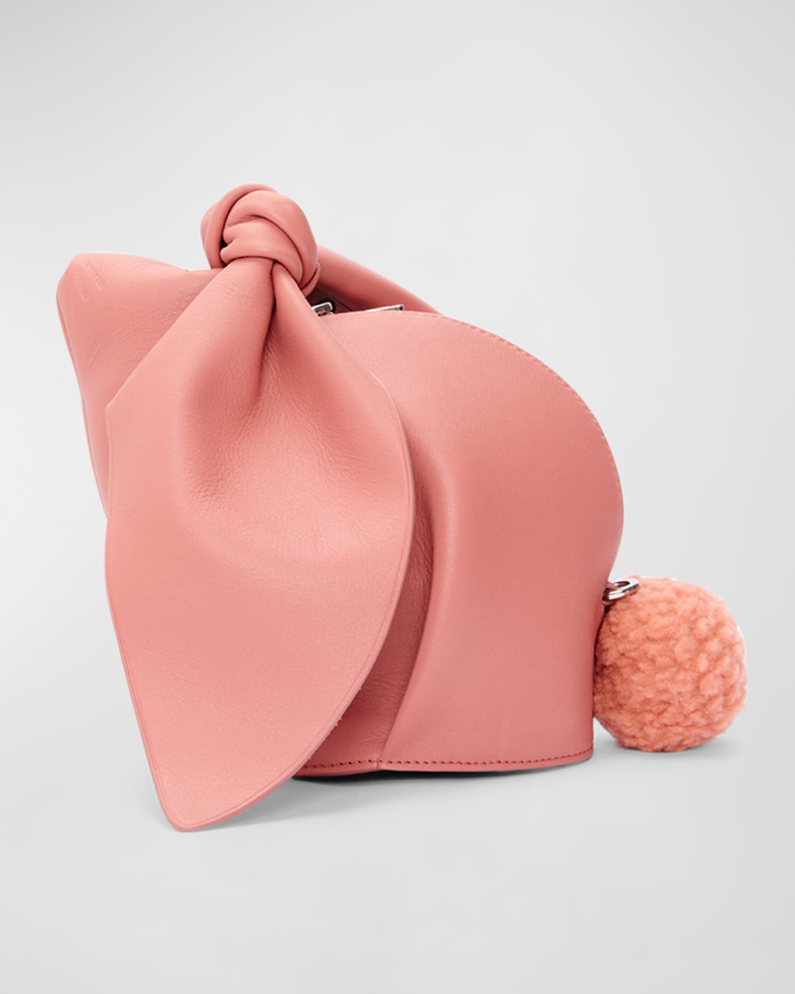 Loewe Bunny Zip Leather Shoulder Bag Neiman Marcus