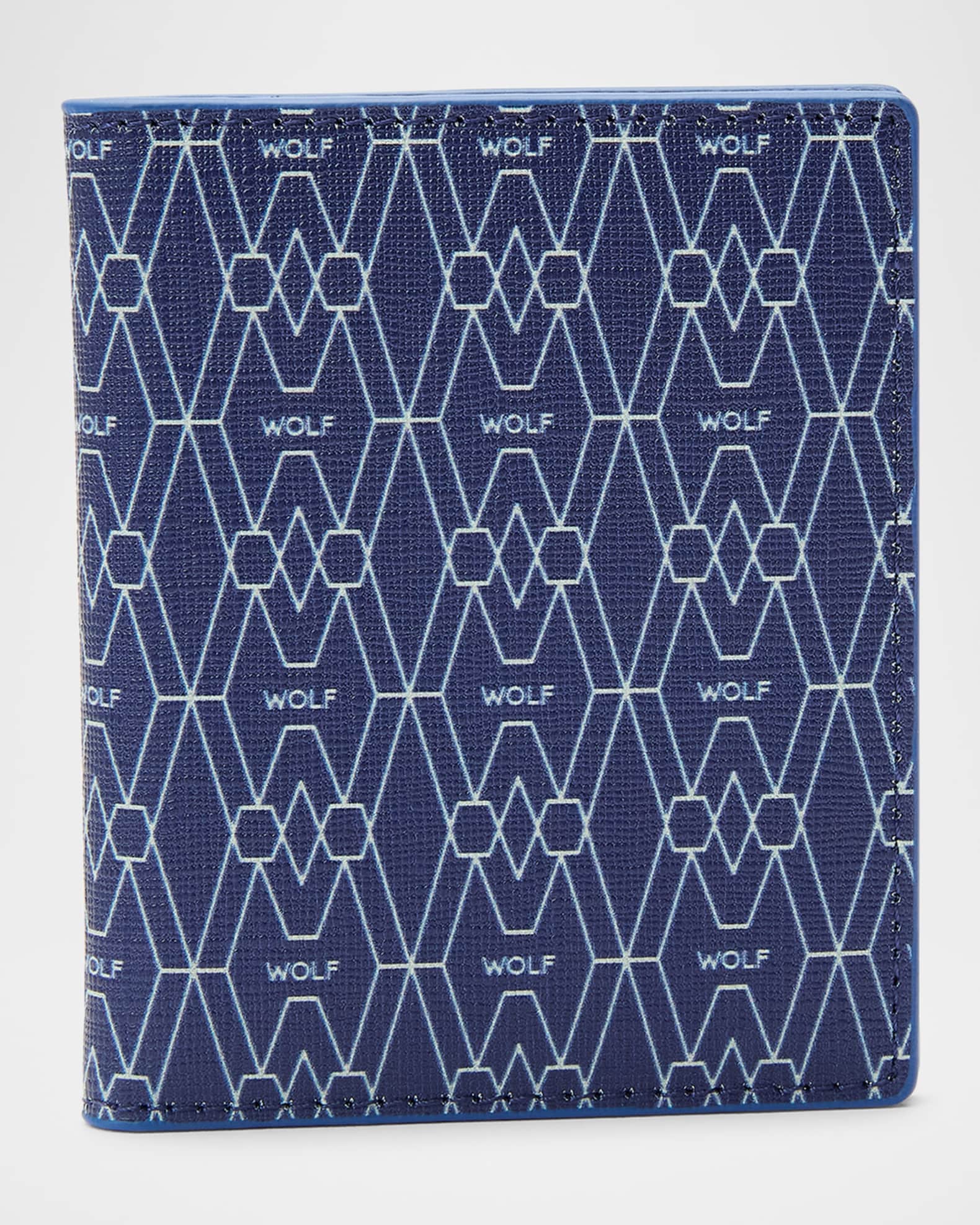 WOLF Men's Signature ID Card Case