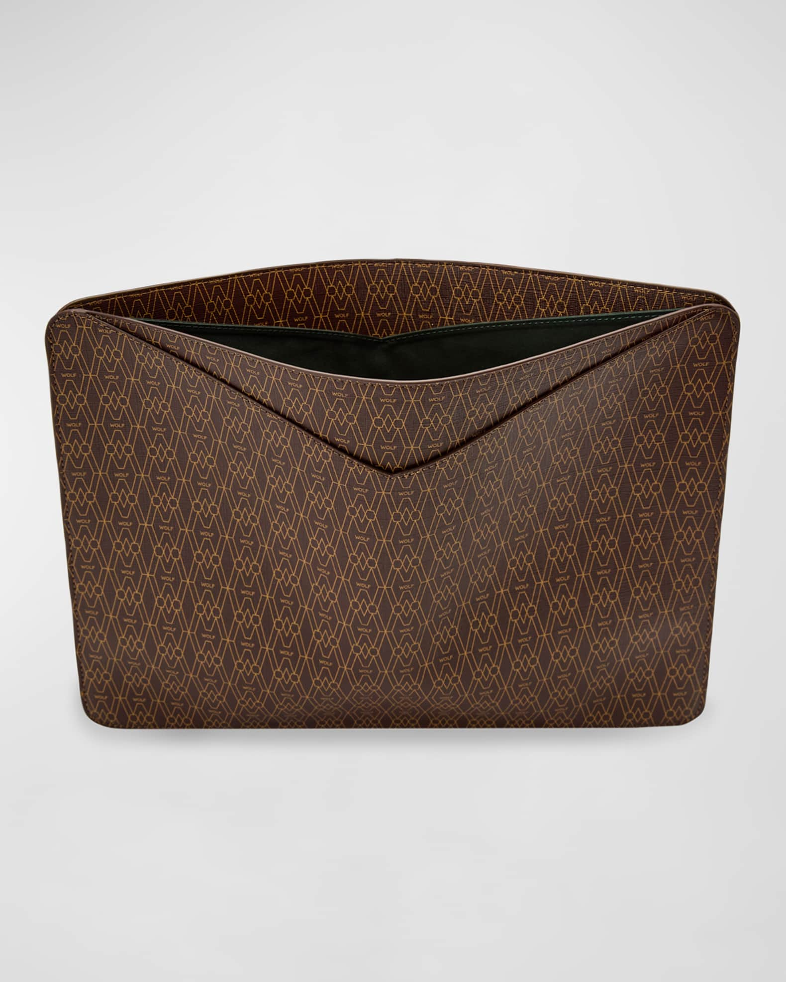 Gucci Monogram Print Ipad Case in Brown for Men