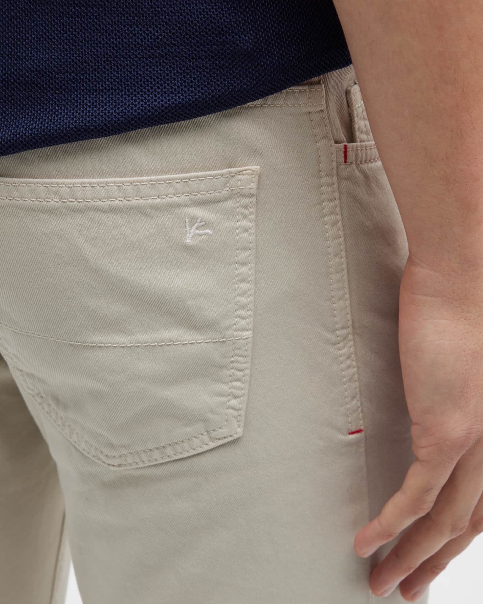 Isaia Men's Tapered Leg 5Pocket Pants Neiman Marcus