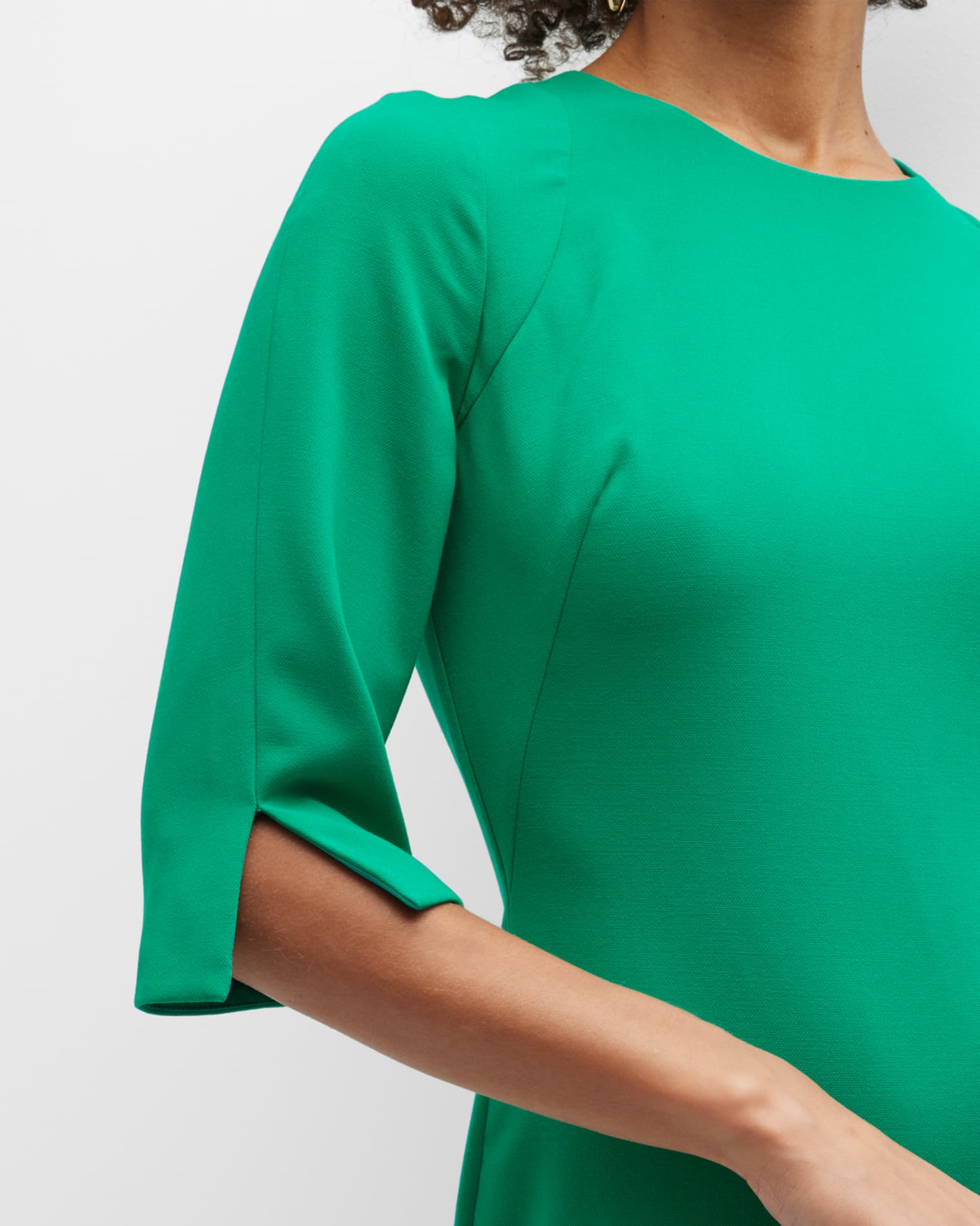 3/4 Sleeve Halo Dress