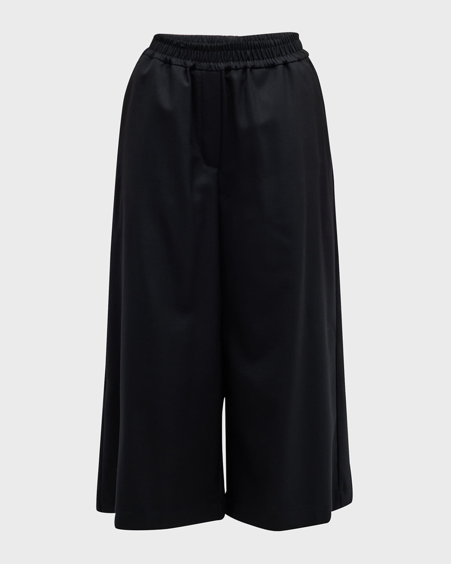 Cropped Wool Pants