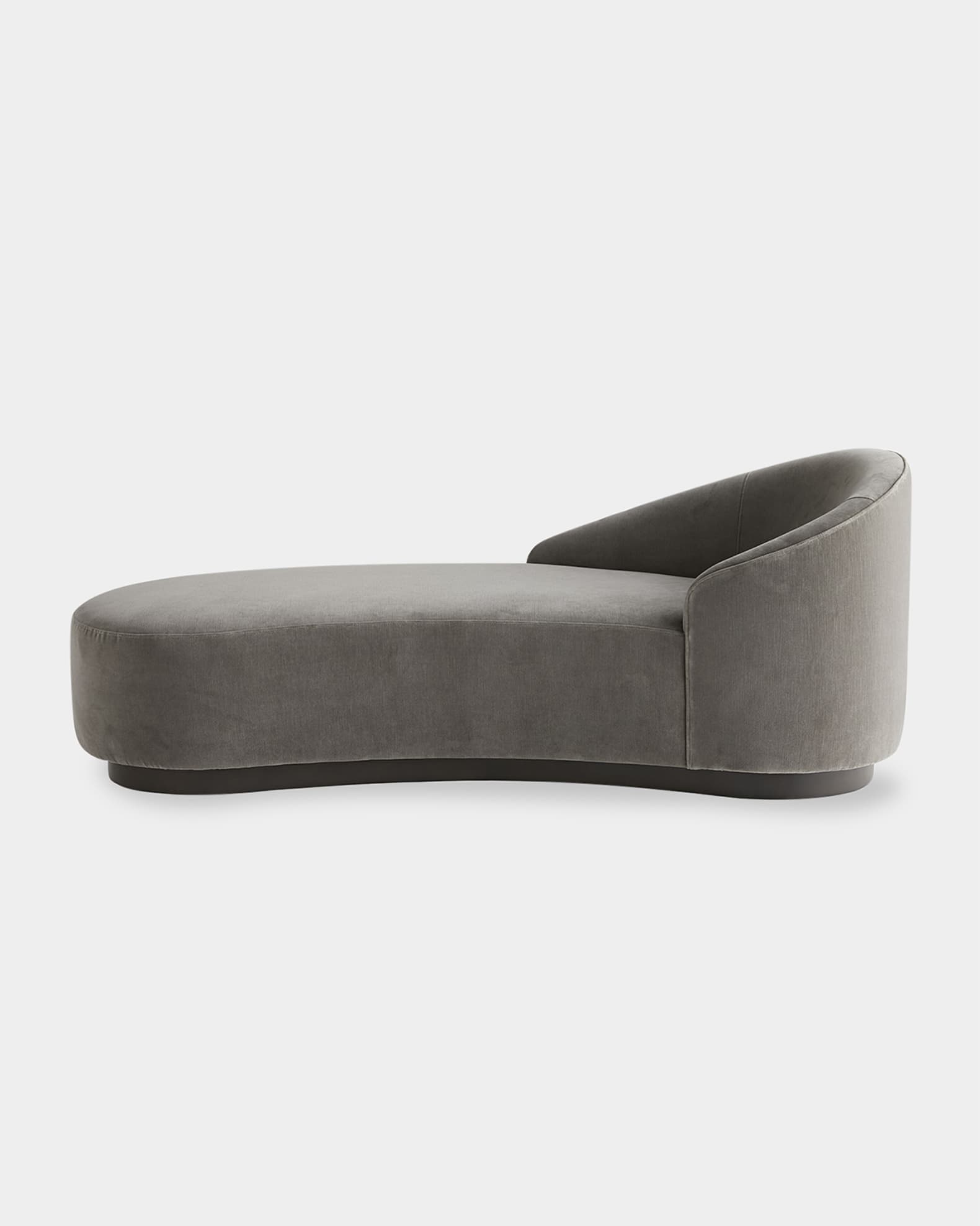 Turner Velvet Chaise  0